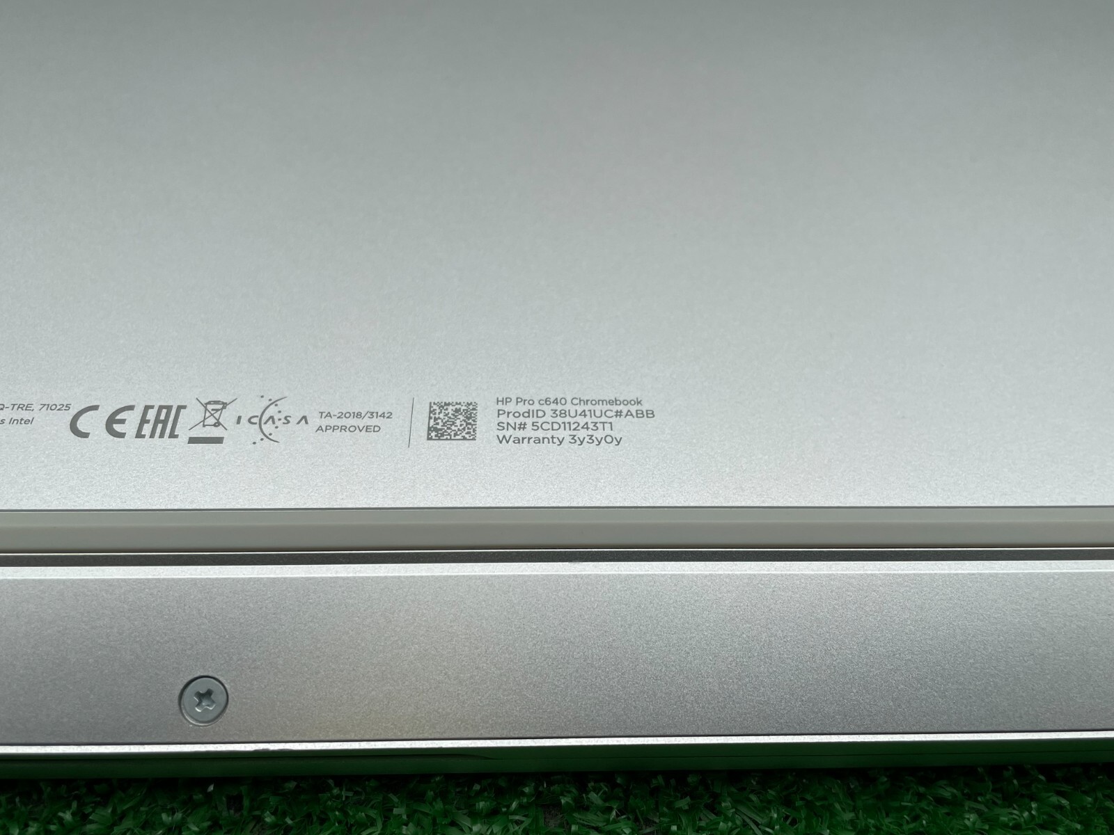 HP Pro c640 Chromebook Laptop Intel i5-10310U 1.70 / 8GB / 64GB SSD / Touch