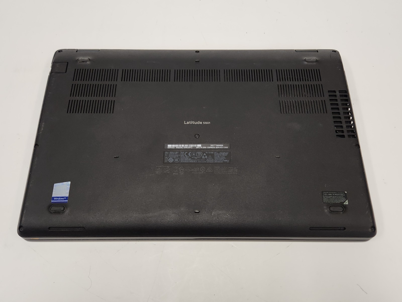 DELL Latitude 5501 15″ Laptop i7-9850H 2.6 GHz 16GB RAM 256GB SSD W11P + AC