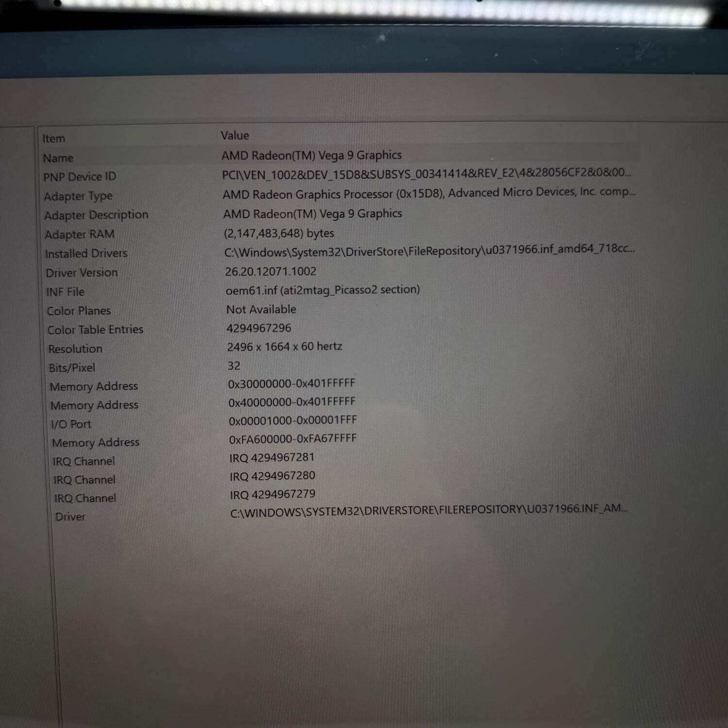 Microsoft Surface Laptop 3 1873 15″ Ryzen 5 Edition 2.1GHz 8GB RAM 128GB SSD