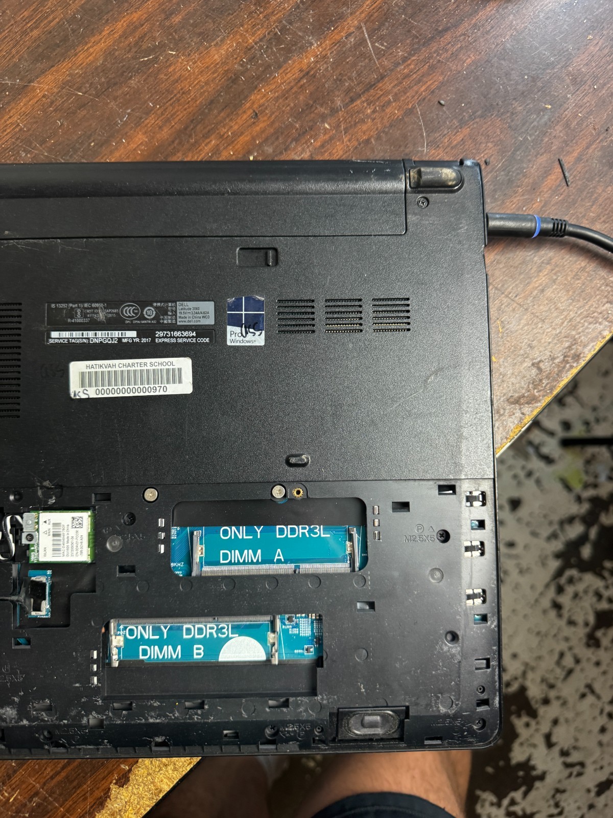 Dell Latitude 3560 Laptop for Parts/Repair #6435