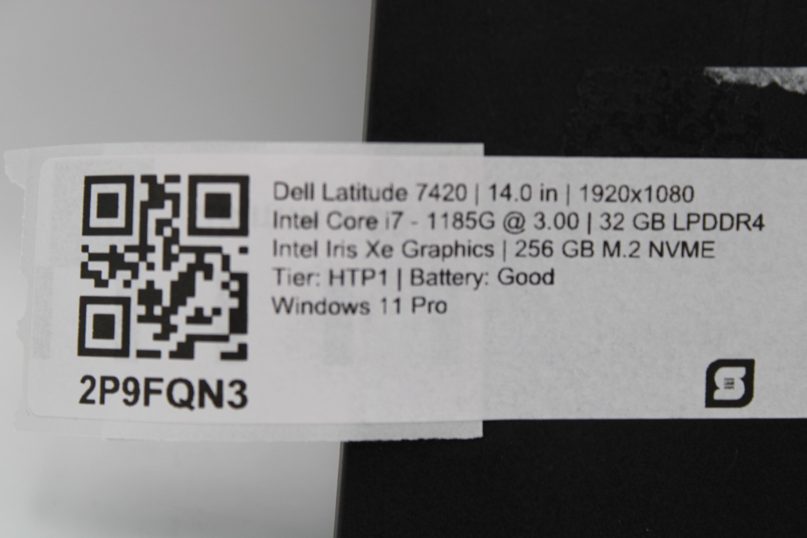 Dell Latitude 7420 i7-1185G7 @ 3.00 GHz 32GB RAM 256GB SSD W11Pro