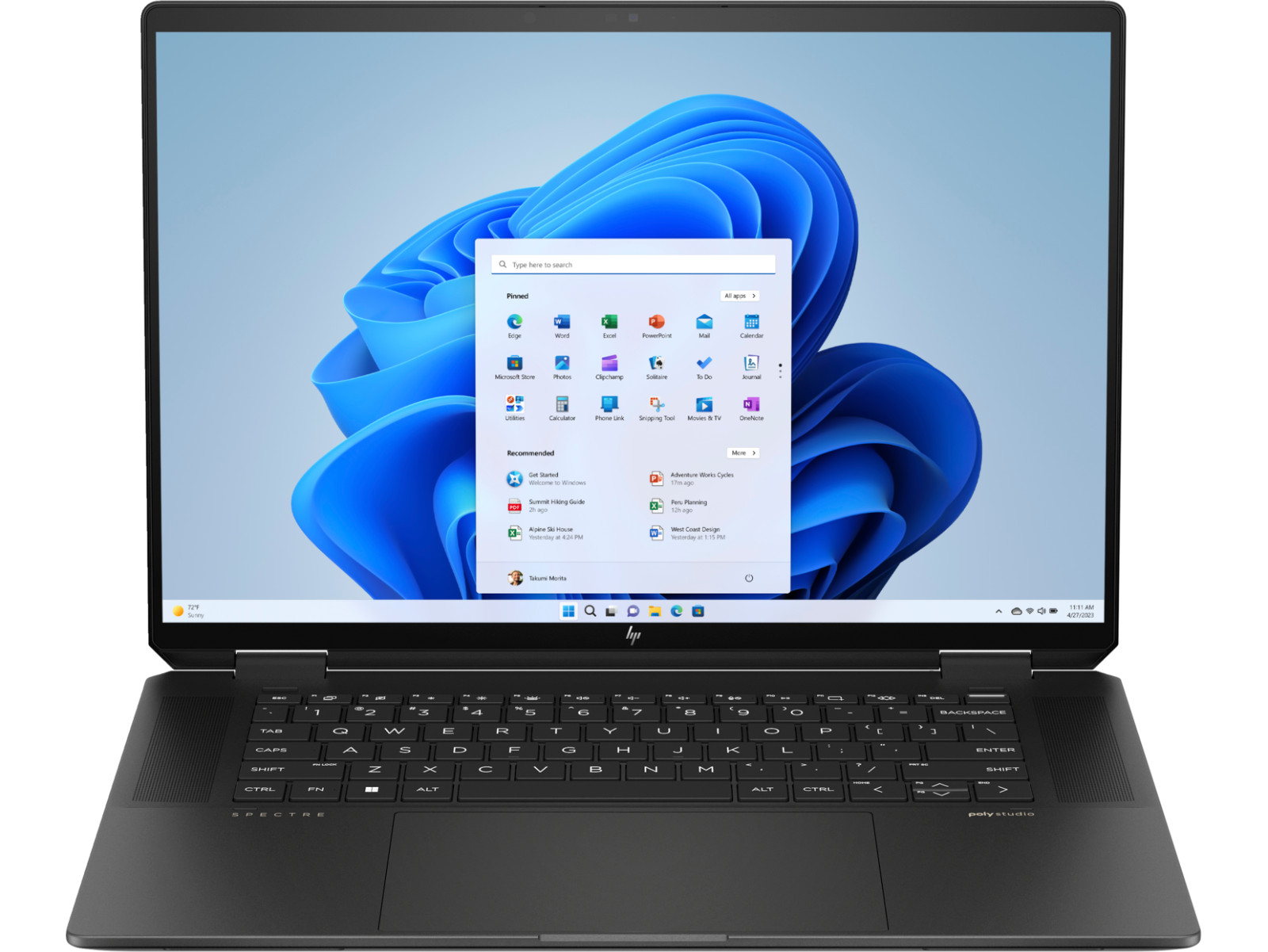 HP Spectre x360 16″ 2.8K OLED Intel Core Ultra 7 155H 32GB 2TB SSD RTX4050 NFB