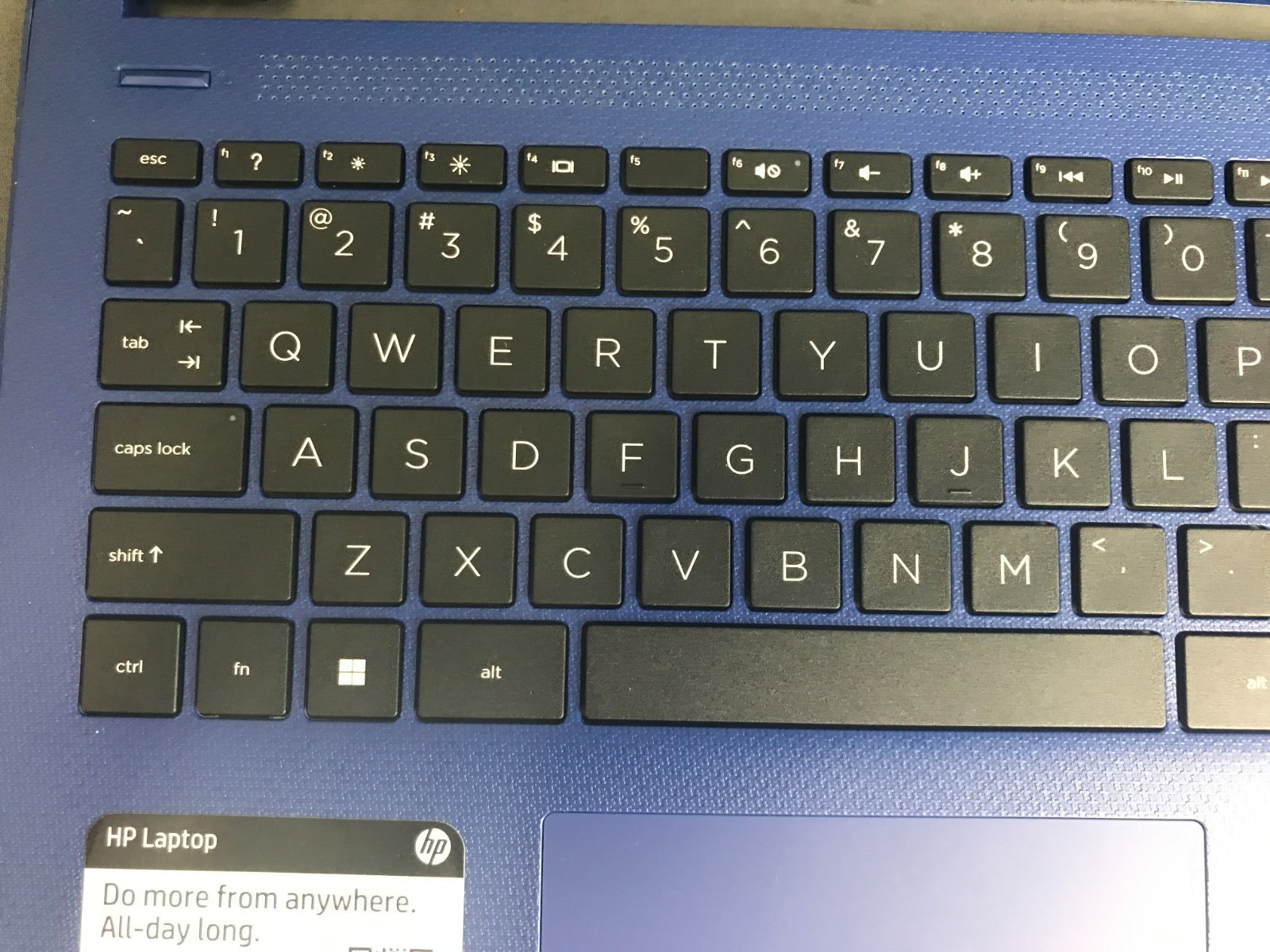 HP 14 Inch Blue Laptop Model: 14-DQ0055DX For Parts