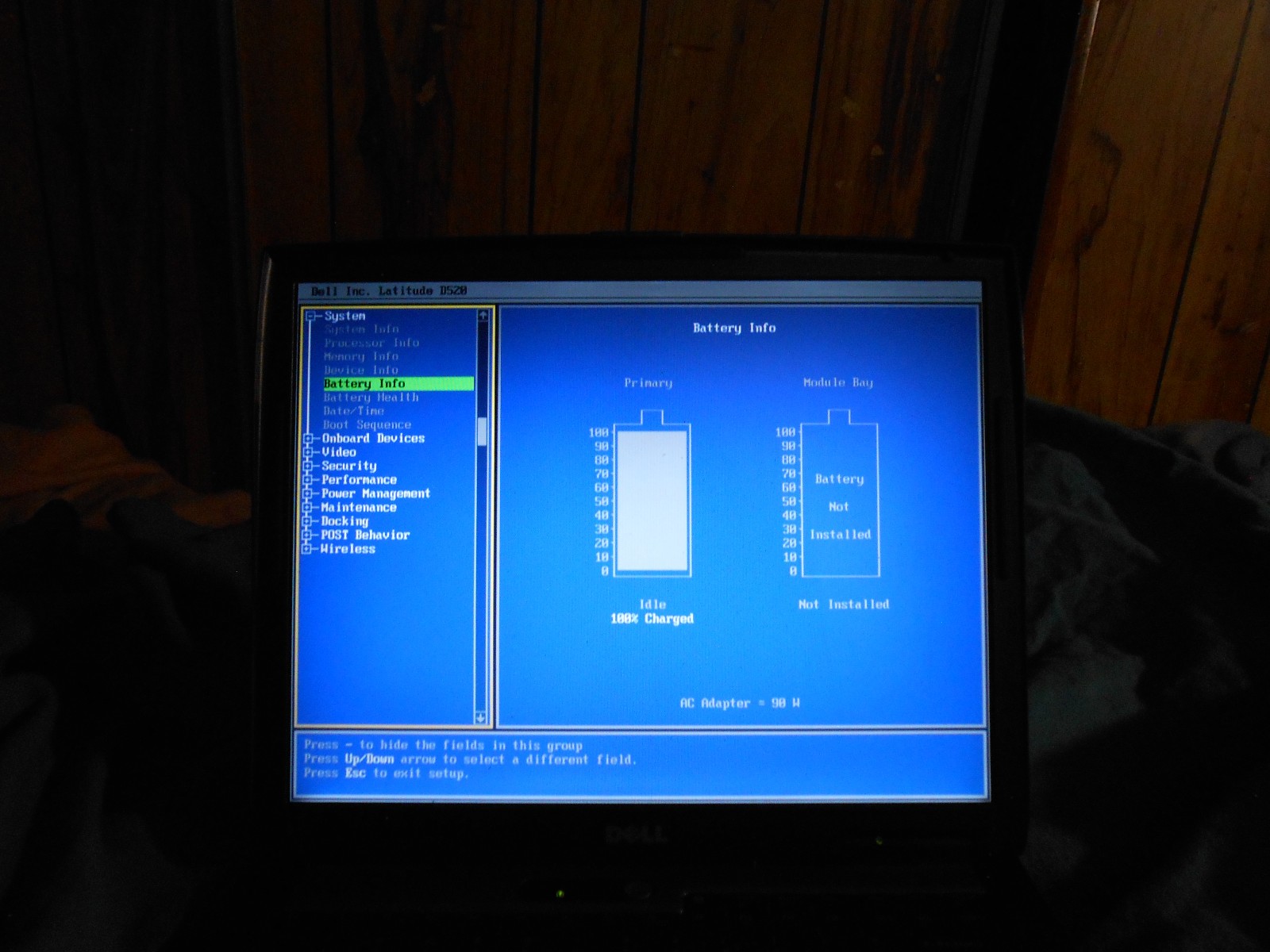 Dell Latitude D520 Windows XP Professional