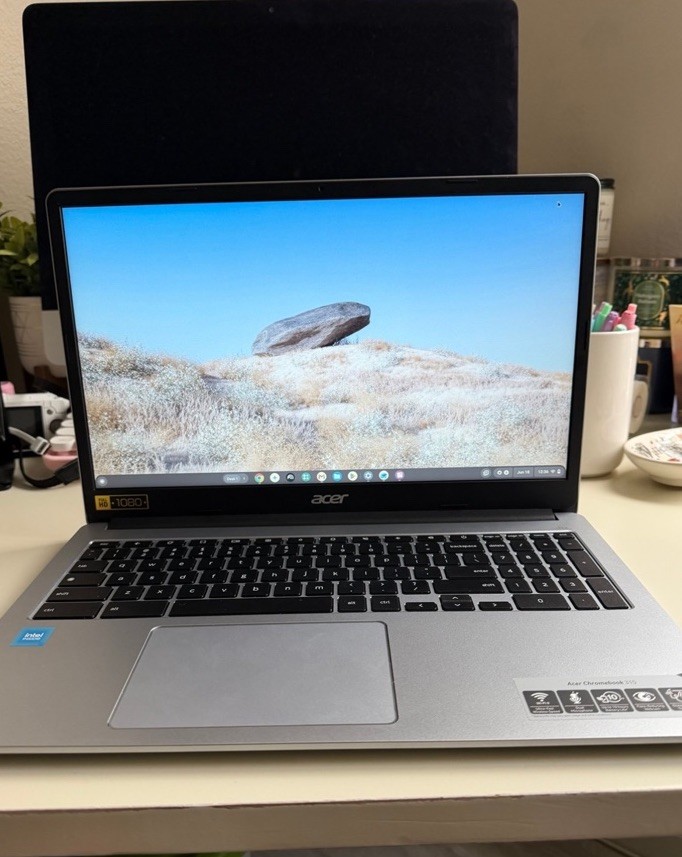 Acer Chromebook 315 15.6in FHD Chrome OS Intel Silver Laptop Wi‑Fi 6