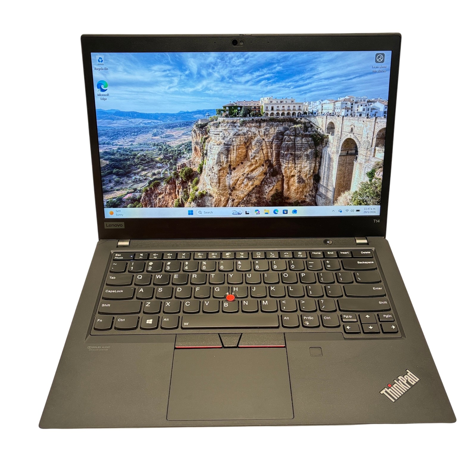 Lenovo ThinkPad T14 Gen1 Win11 Core i5-10310U 1.7GHz 16GB RAM 512GB SSD 14″