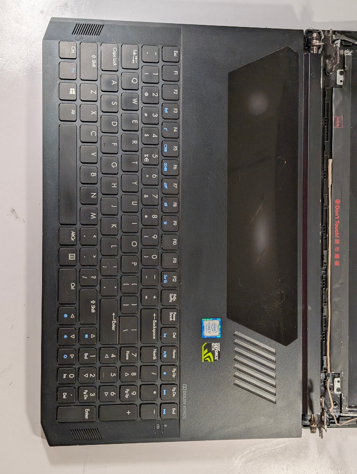 Acer Predator Triton 700 PT715-51 i7-7700HQ NO RAM NO HDD NO SSD NO OS; for part