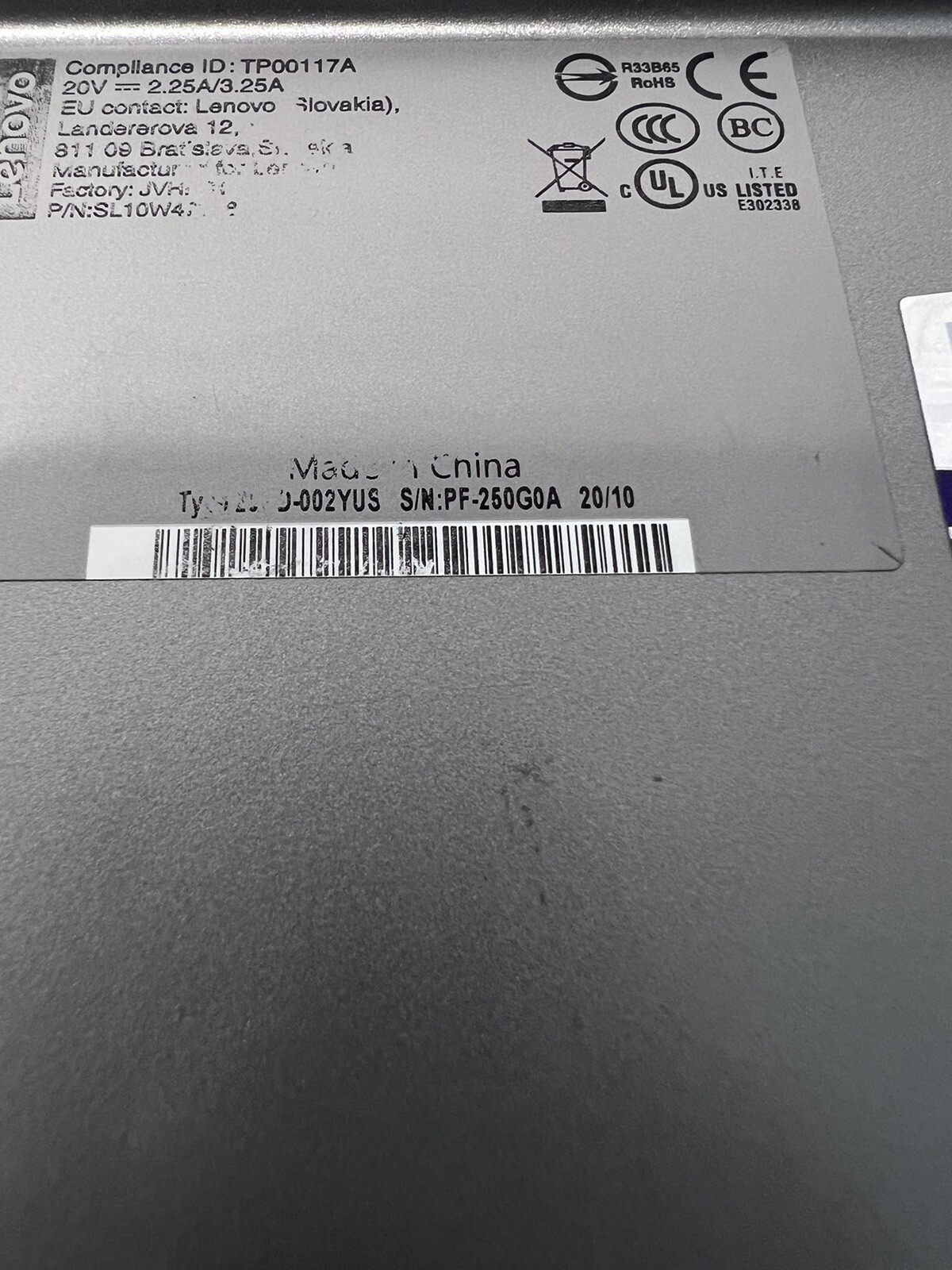 Lenovo ThinkPad E15 15.6″ FHD i7-10510U ( NO POWER ON – For Parts Only )