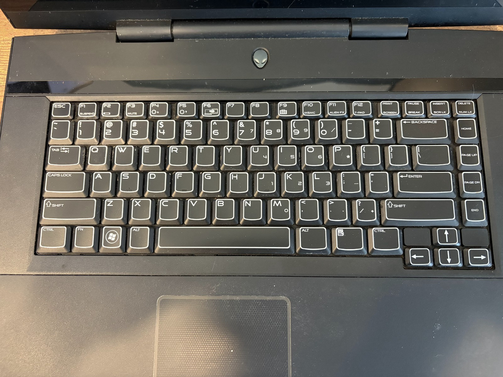 Alienware M15x Laptop For Parts/Repair – No HDD, No RAM – Untested