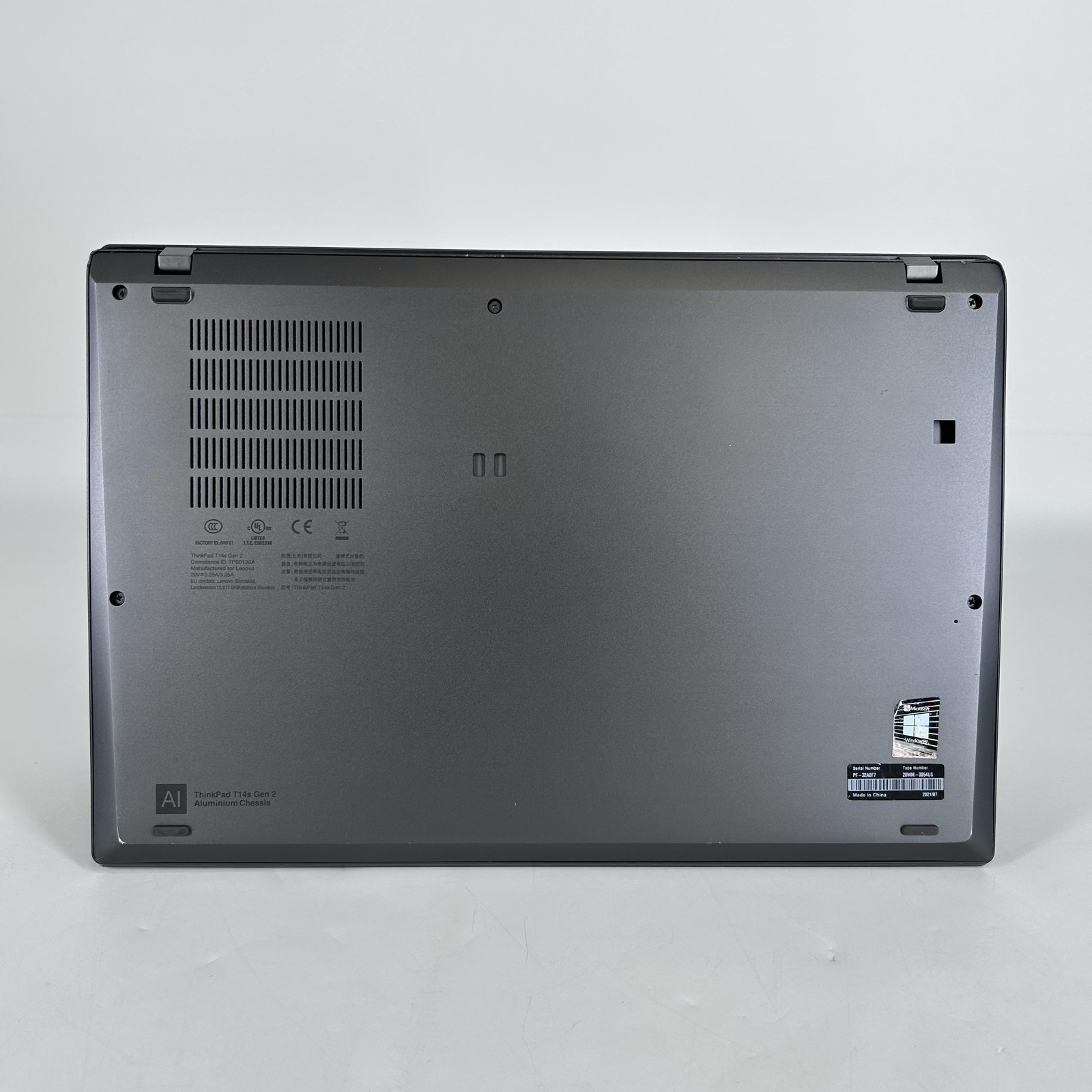 Lenovo ThinkPad T14s Gen 2 FHD i5-1135G7 2.40GHz 16GB 512GB SSD Good FRAME GAP