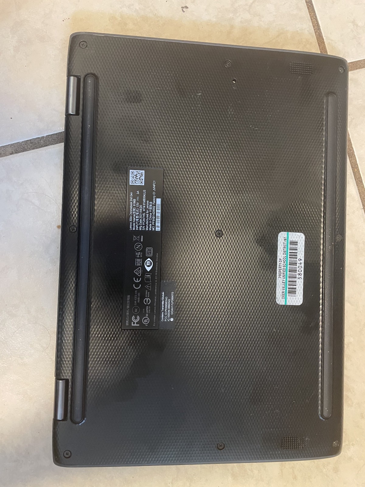 Lenovo 300e Chromebook 2nd Gen 11.6″ (32GB, 4GB, Intel Celeron N4020, 1.10GHz)