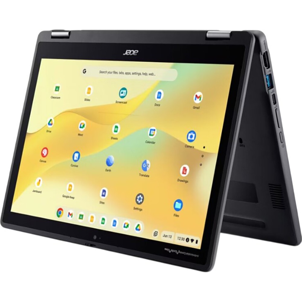 Acer R857T-C2Q8 – 12.2″ Spin 512 Multi-touch Chromebook in Black – NX.JCPAA.001