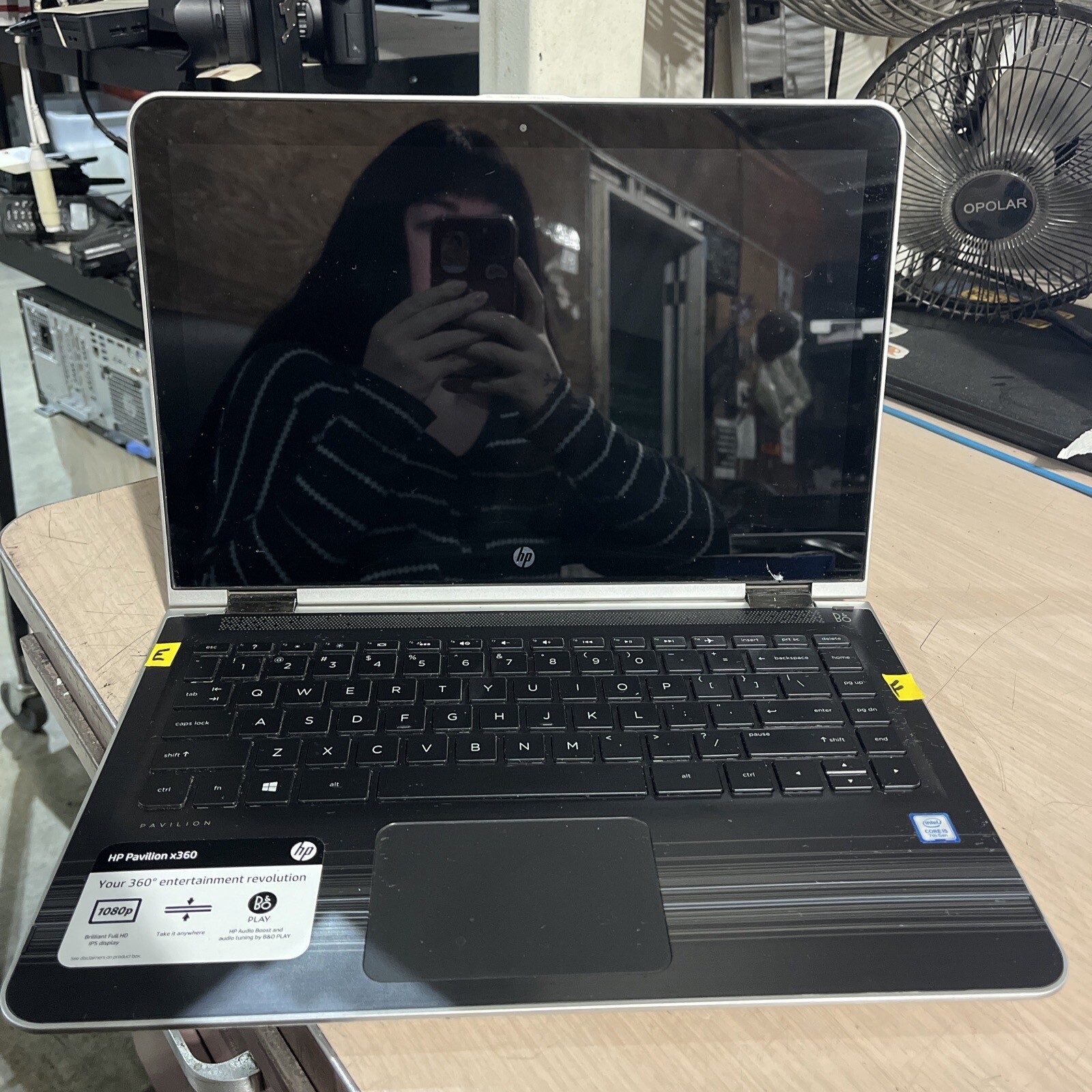 HP ENVY CONVERTIBLE INTEL CORE I5-7200U 2.50GHZ 8GB RAM NO HD