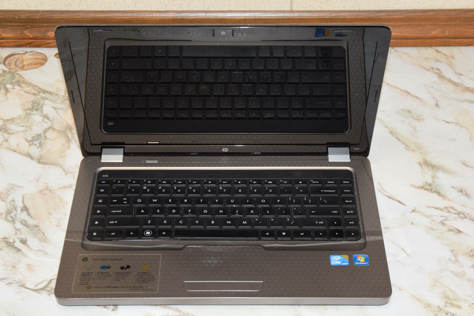 Dead Junk HP G62-140US 15.6″ Laptop Incomplete AS IS Parts Repair
