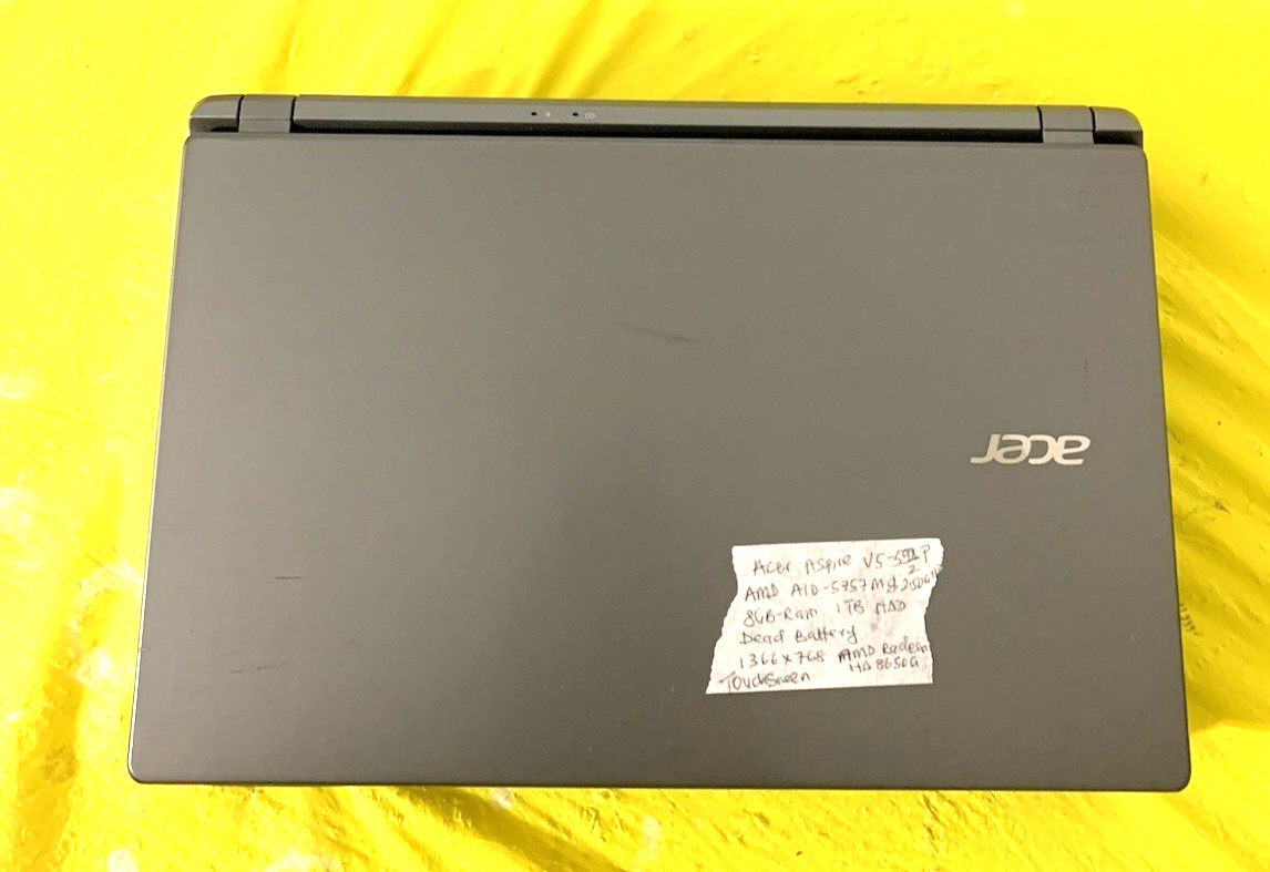 Lot Of 3 Mixed Acer Aspire Laptops For Parts