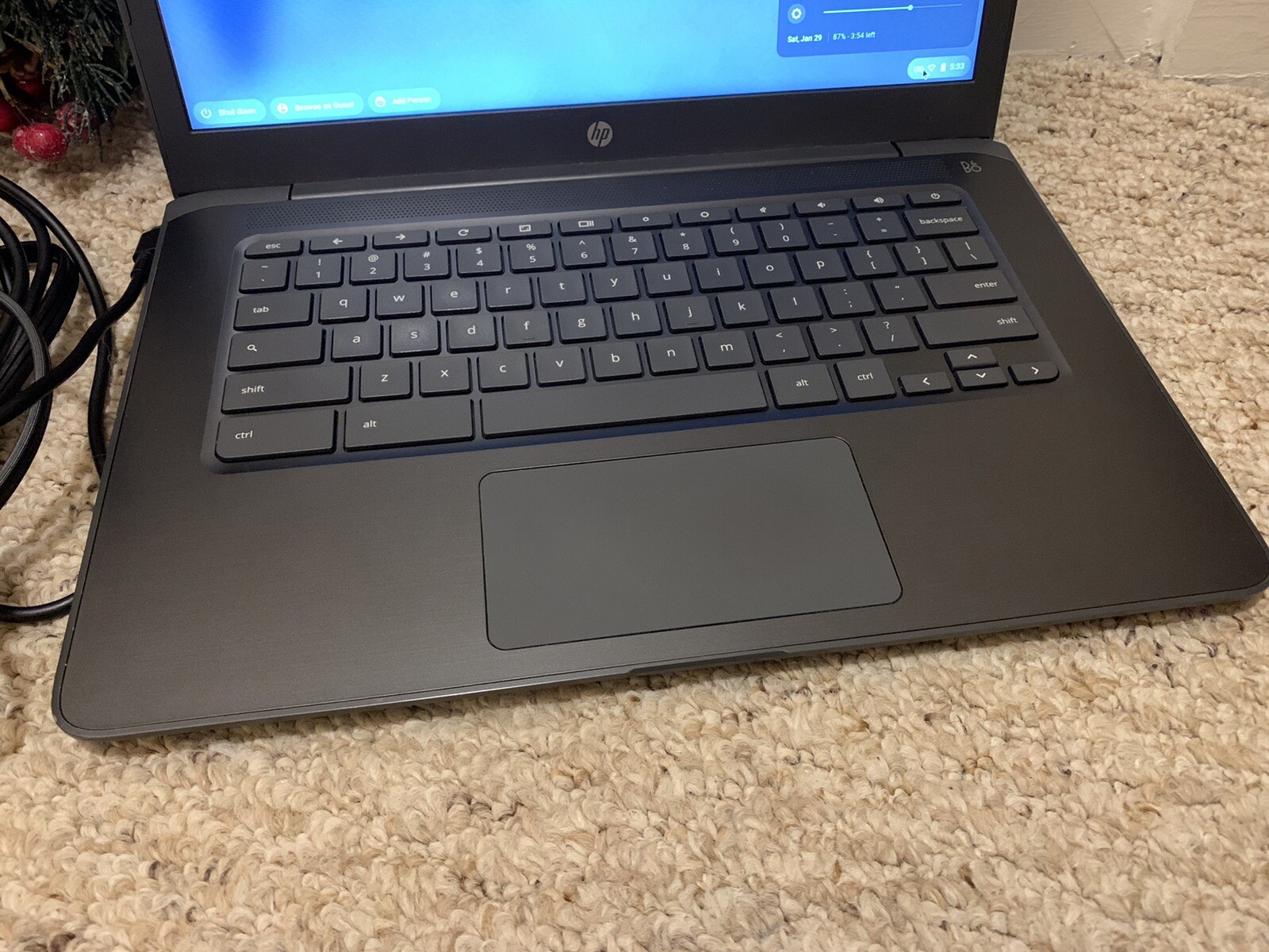 HP Chromebook 14” inch HD LED 14-db0023dx 32GB, AMD A4 Dual-Core, 2.40GHz, 4GB