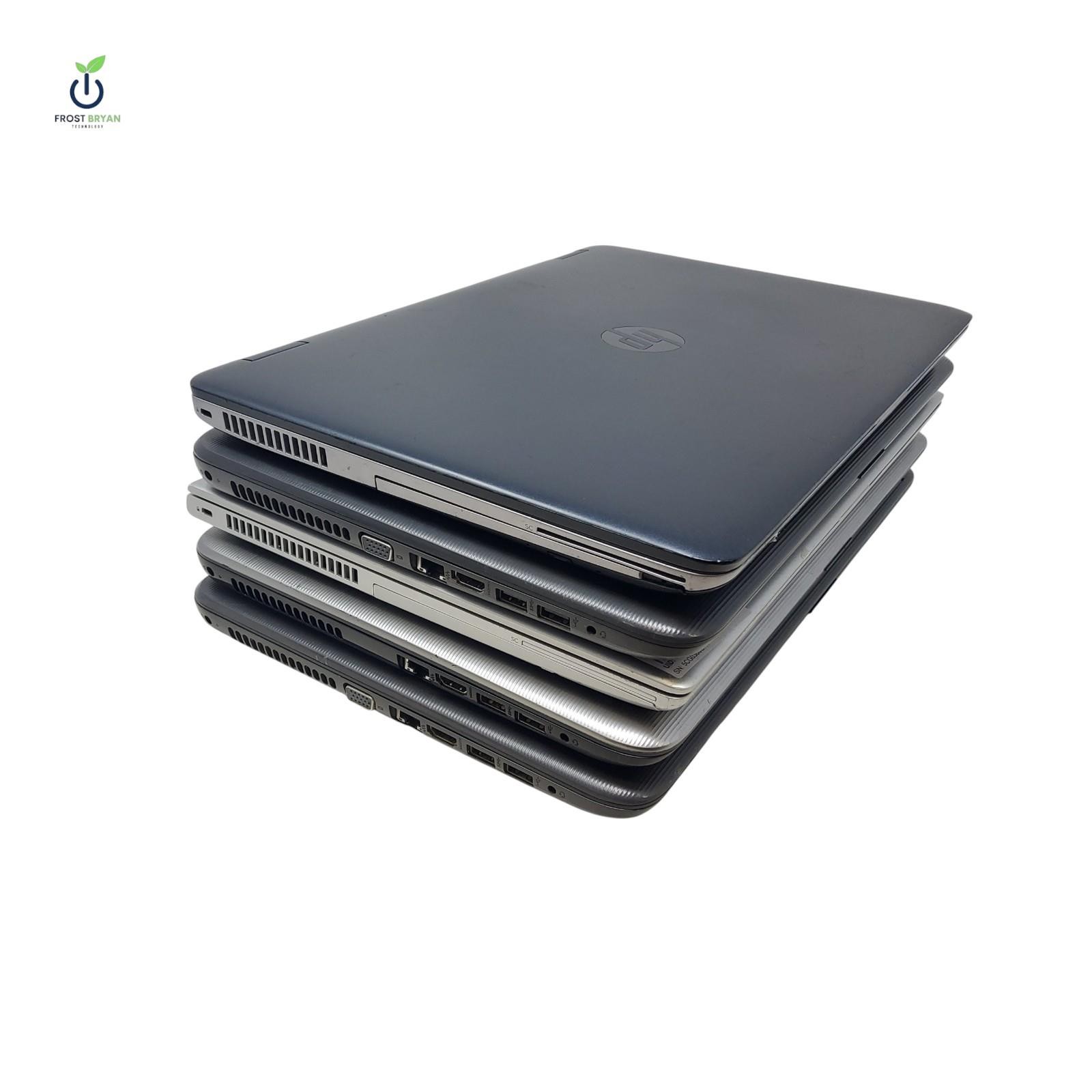 Lot of 5 HP PROBOOK 650 G3/G5, 250 G5, 15-AY068NR, 8GB 256/512GB No OS Grade C/D