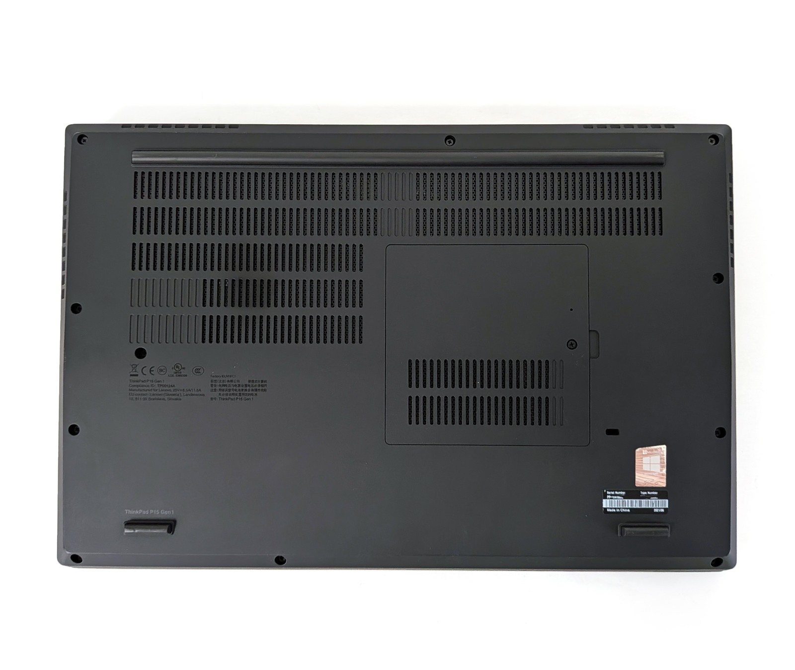 Lenovo ThinkPad P15 Gen 1 I7-10850H 32GB 512GB NVMe 1080p Win11 Pro Quadro T1000