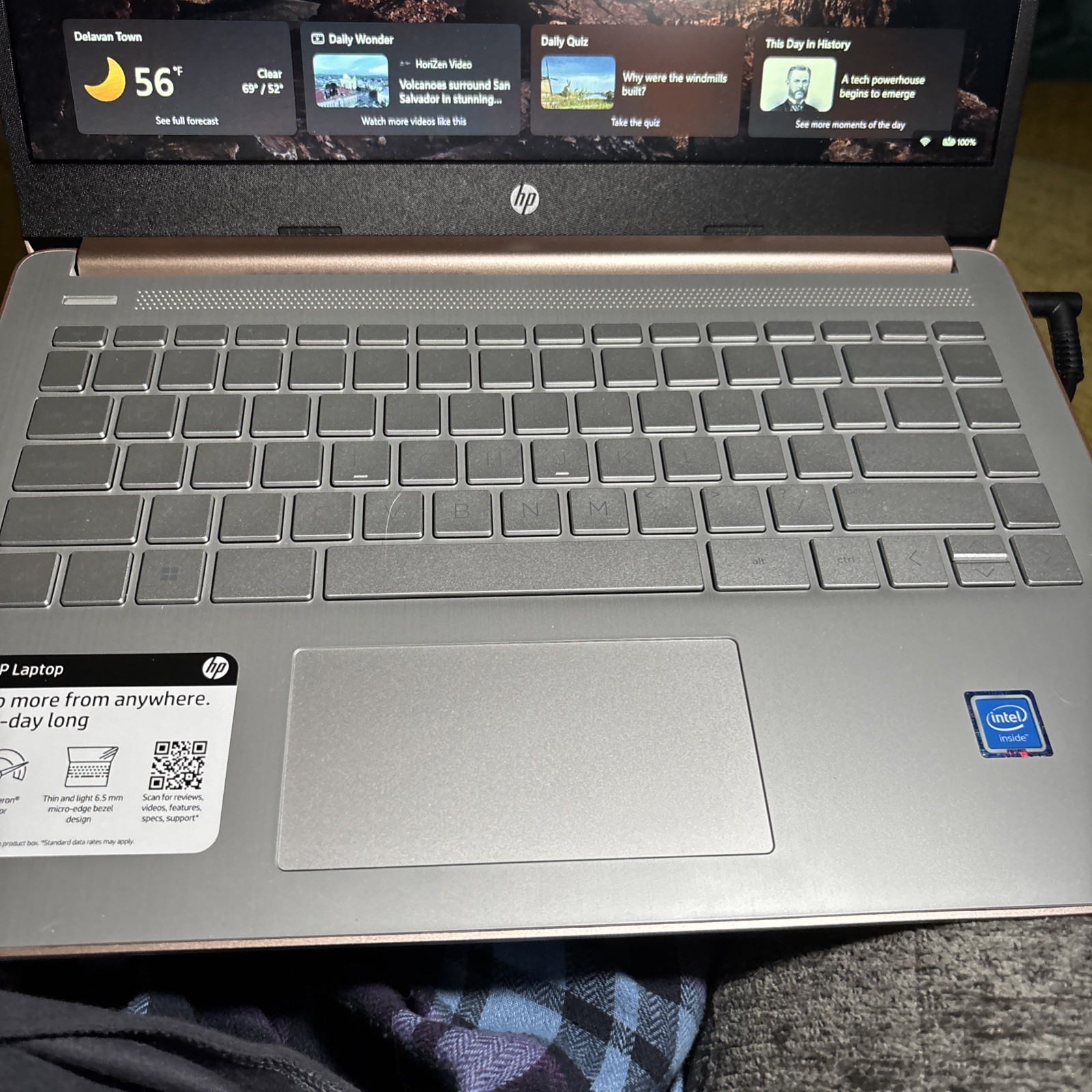 HP Laptop 14-dq6015dx 14″ Intel N150 4GB RAM 128GB UFS Windows 11 Home