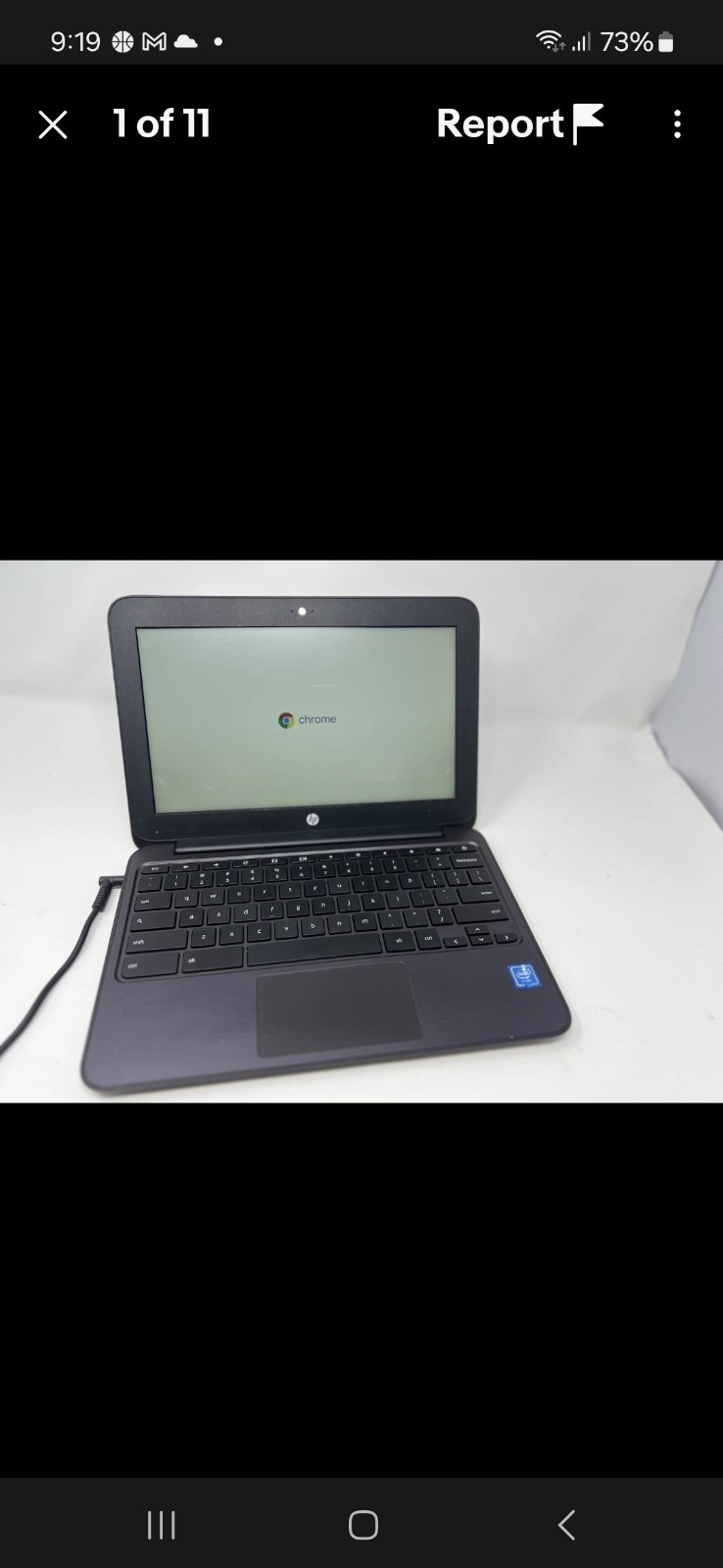HP Chromebook 11 G4 11.6″ (16GB eMMC, Intel Celeron N2840, (V2W30UT#ABA)