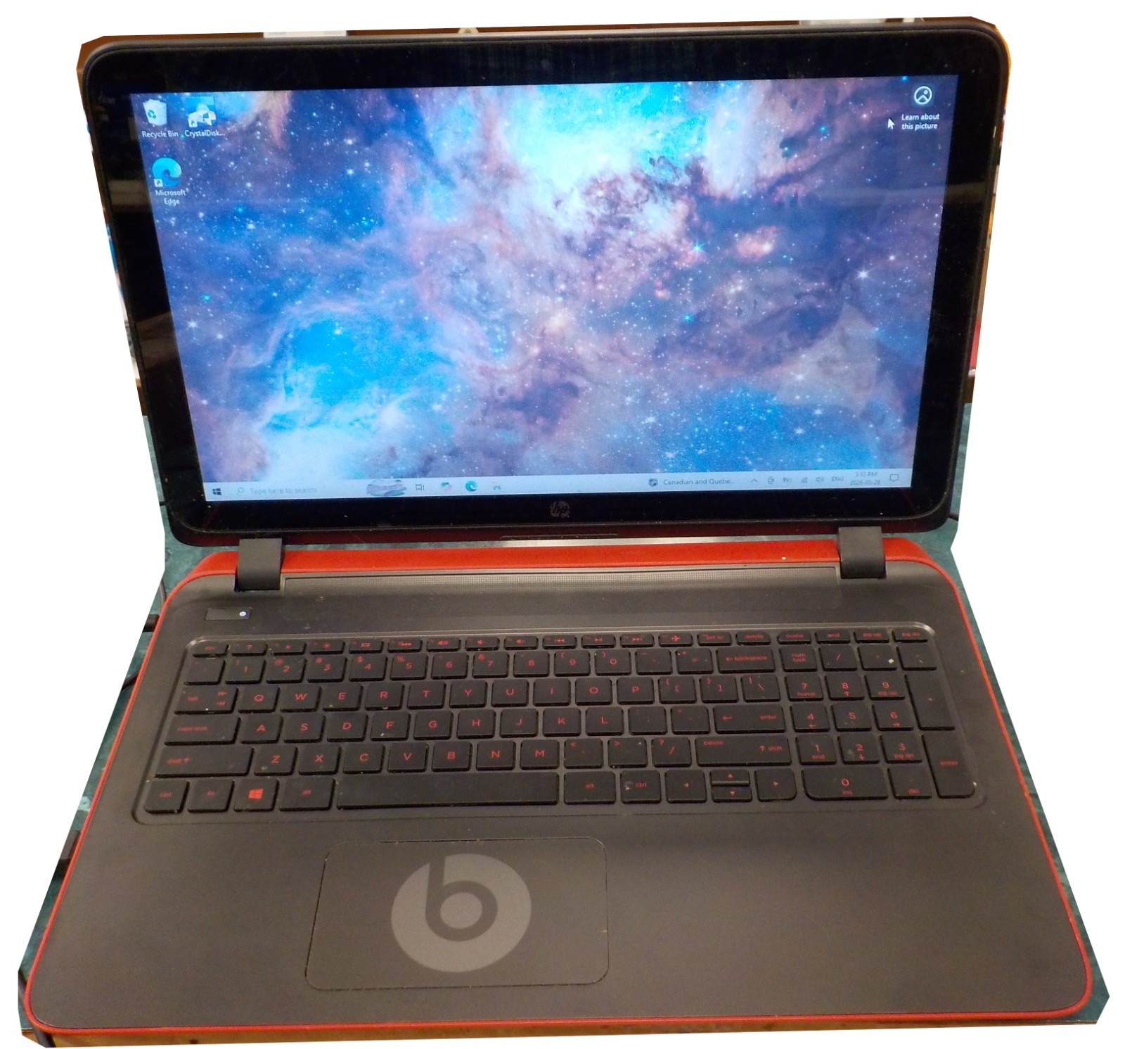 HP Beats 15 Laptop 15.4″ Touchscreen 8GB RAM 128gb SSD AMD A10-7300 Radeon R6