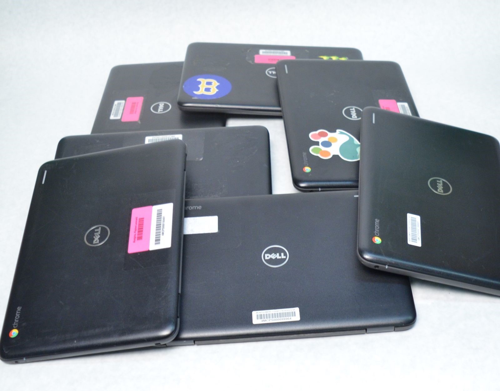 Lot 10 Dell Chromebook 11 3180 11.6″ Celeron N3060 2.48GHz 4GB-RAM 16GB-SSD