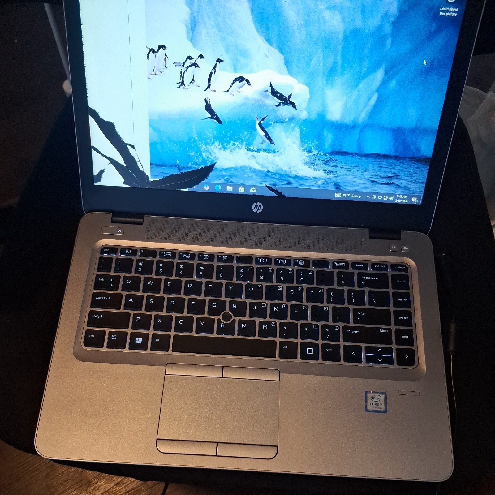 HP EliteBook 840 G4, Intel Core I5 7th Gen, 16GB RAM, 256GB SSD, For Parts