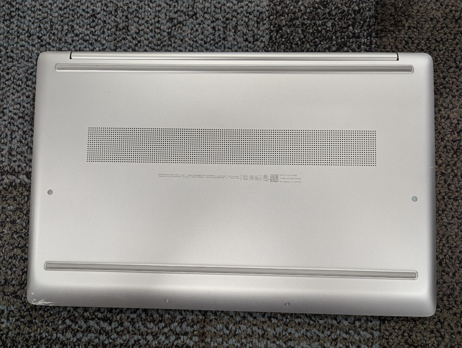 HP 17-CN0273ST 17.3″ Laptop, Intel i3, 8GB Memory, 512GB SSD, Windows 11 Home