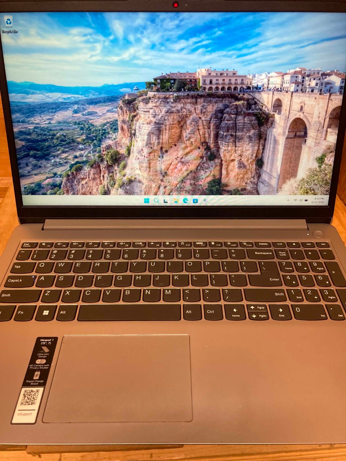 Lenovo IdeaPad 1 15ADA7 15.6″ Athlon Silver 3050U 4GB 128GB eMMC Win 11