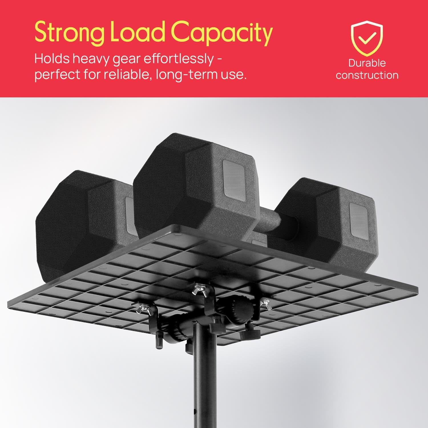 Laptop & Projector Stand, Tripod Stand with Adjustable Height 28″-50″, Portable