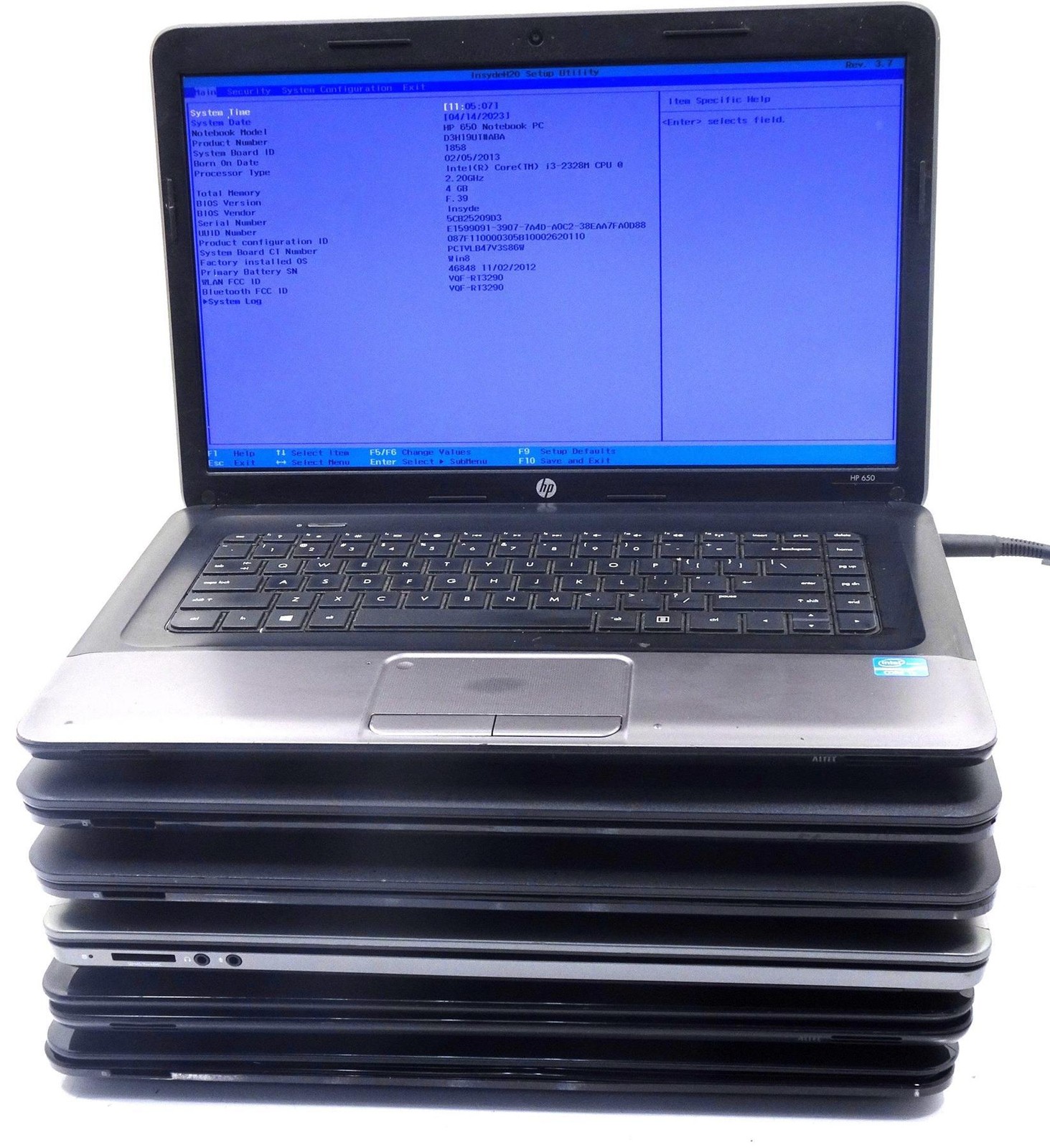 Lot 6 Mix HP Core i3 3rd Gen 4GB RAM NO HD – Laptops