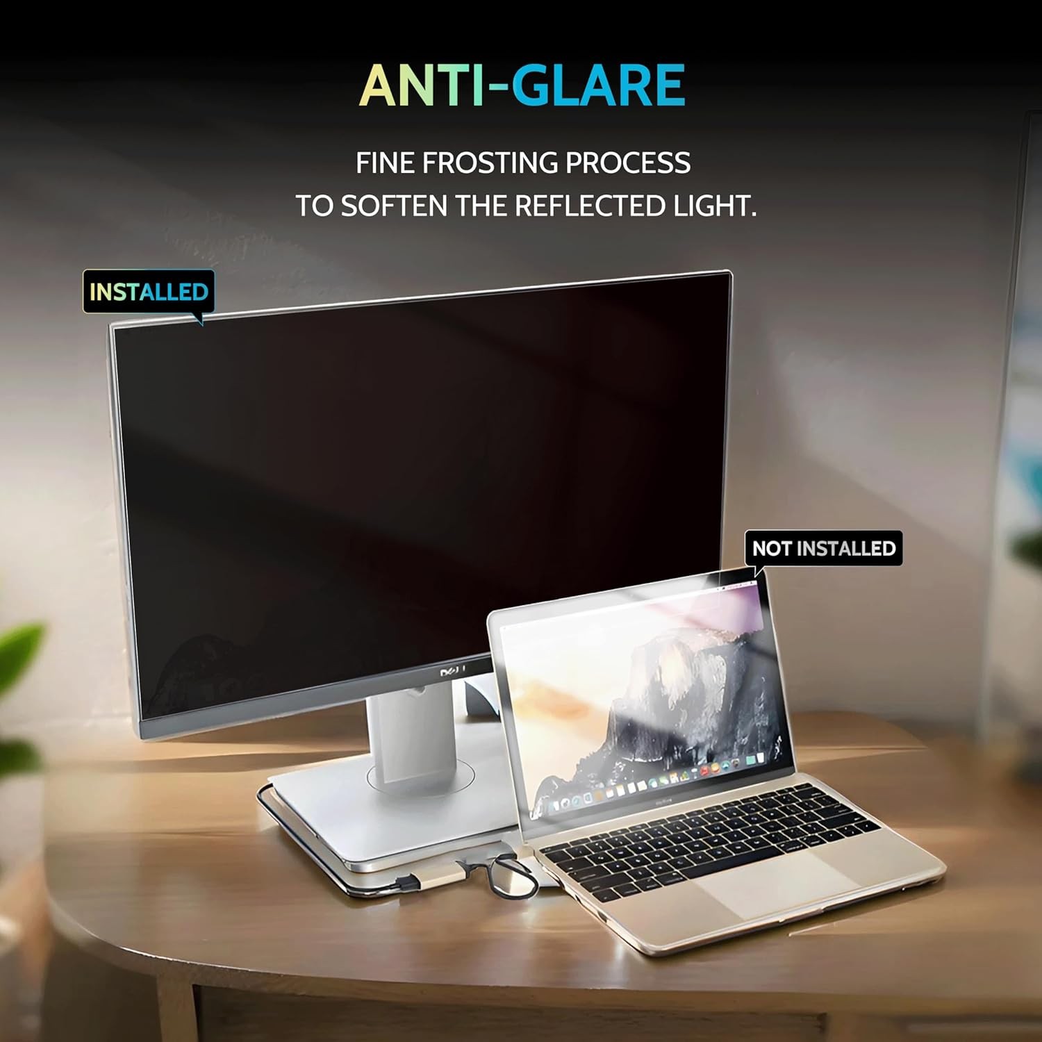 24 Inch Privacy Screen for Computer Monitor 16:9 Aspect Ratio, Eye Protection