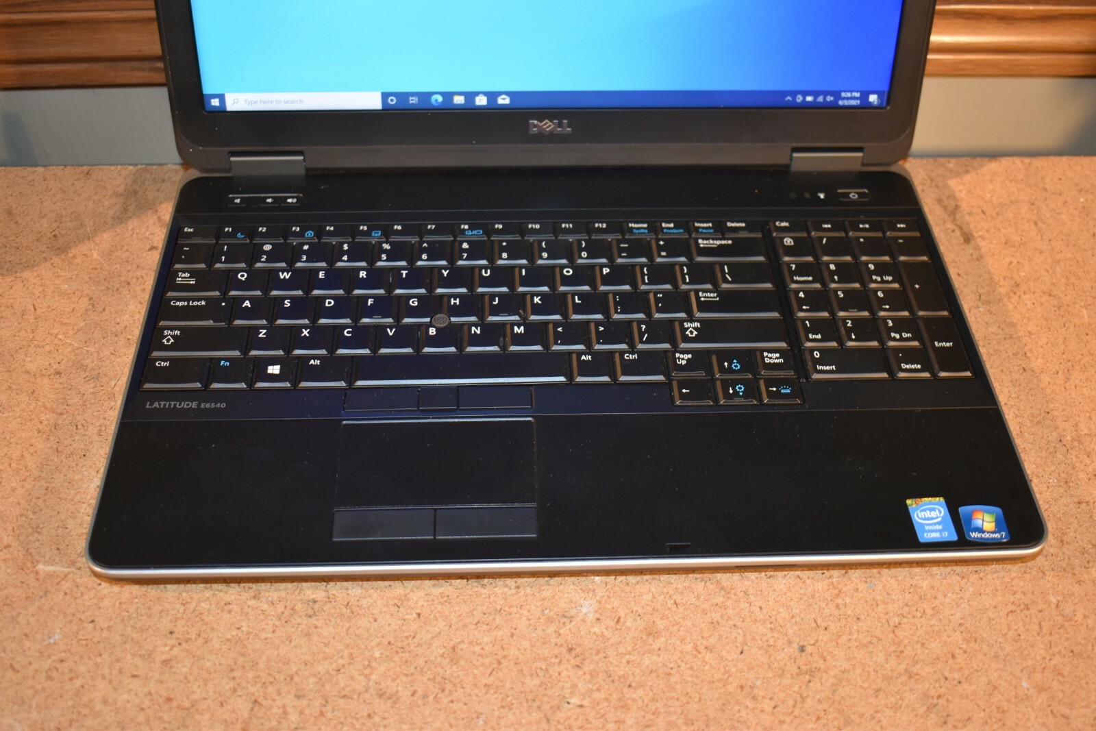 Dell Latitude E6540 Quad Core i7-4810QM 16GB 500GB SSHD 1920×1080 Windows 10 Pro