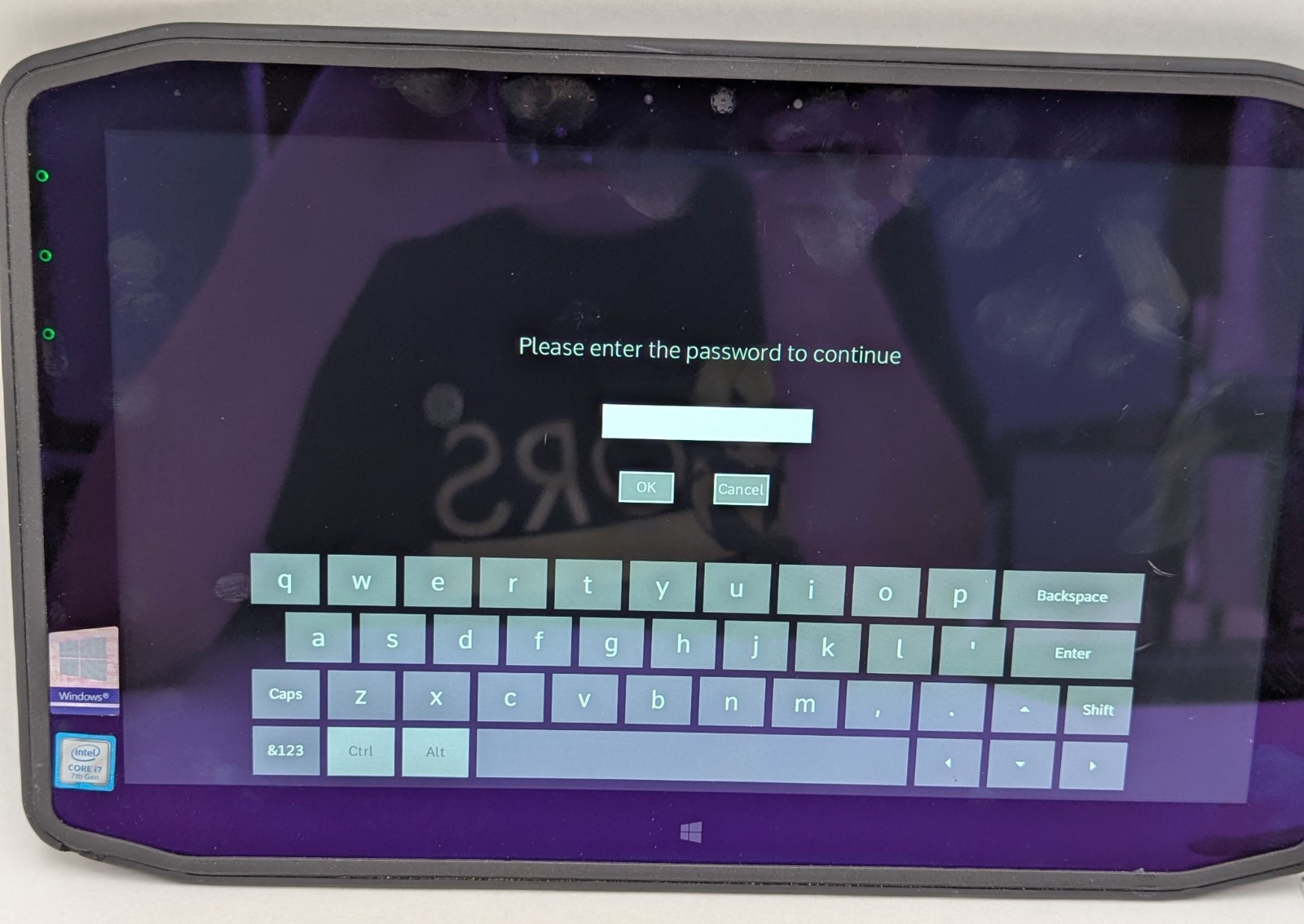 Zebra XPLORE iX125R1 12.5″ Rugged Tablet i7-7500U 8GB 256GB NVMe Win10 #1 *READ*