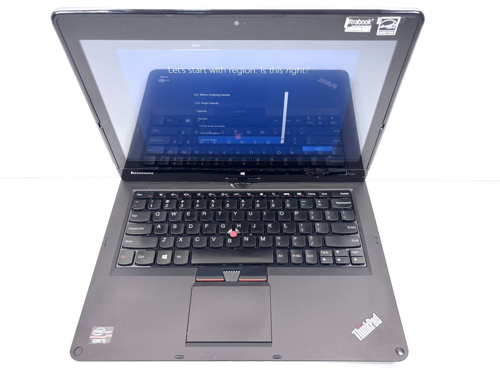 Lenovo ThinkPad Twist S230u – 12.5″ HD Touch, 1.8GHz i5, 4GB RAM, 24GB SSD