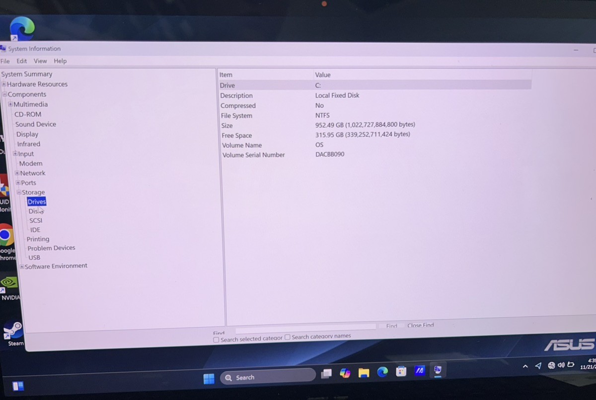ASUS Q540V,I9,16GBR,WIN11H W/CH (P14022031)