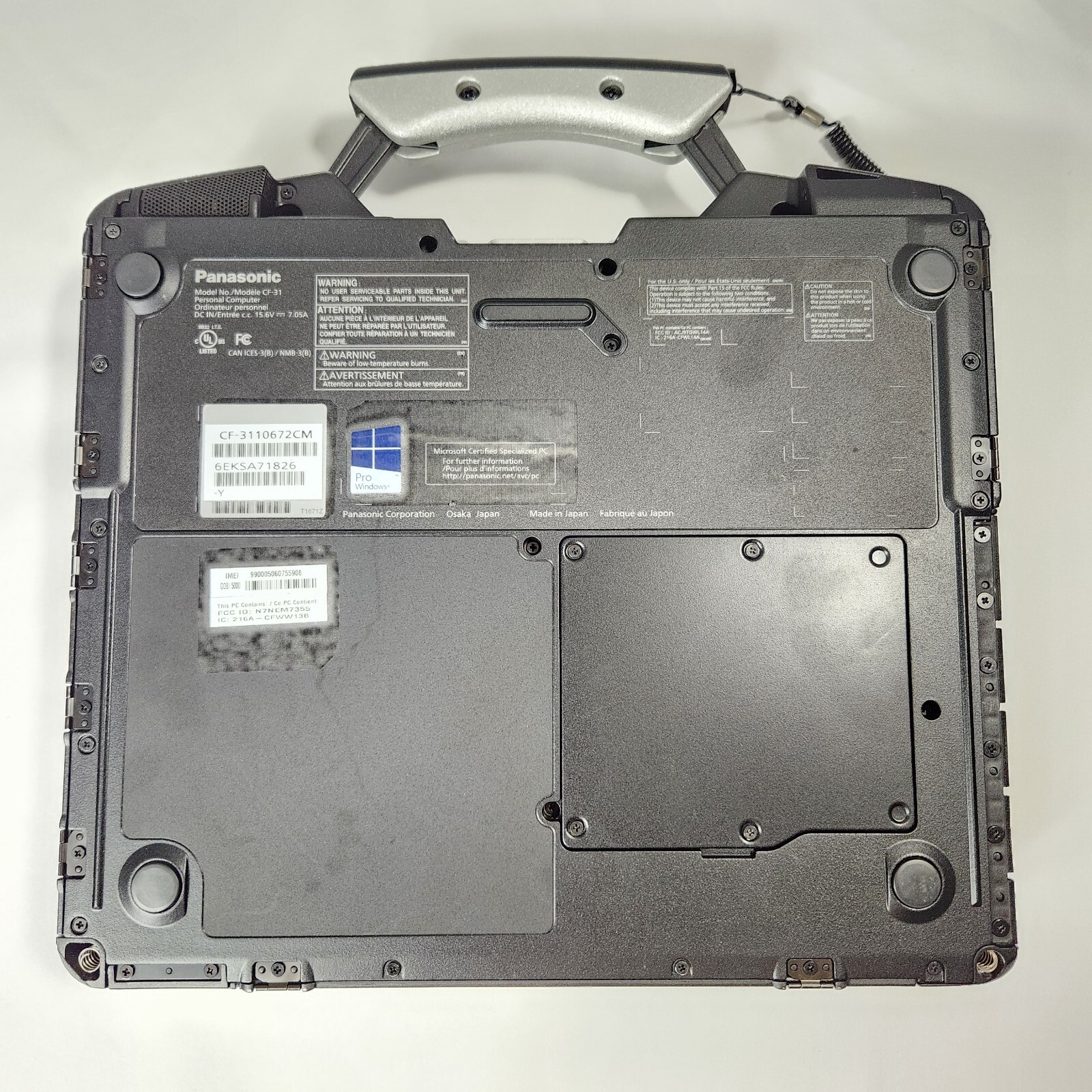 Panasonic Toughbook CF-31 i5-5300U 16GB RAM 500GB SSD LTE GPS W10Pro Touchscreen