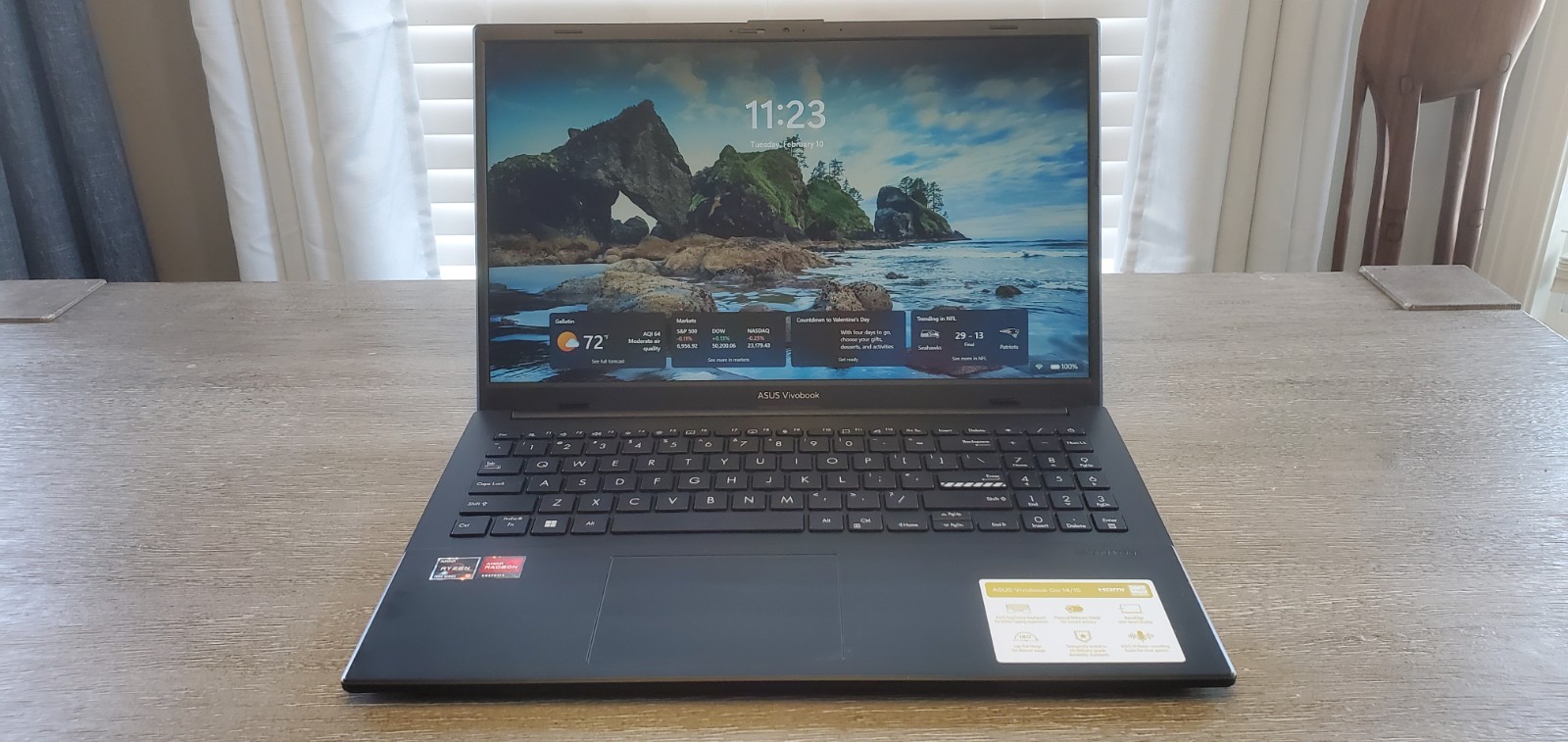 ASUS Vivobook Go E15 Ryzen 5 7520U 16GB RAM 512GB SSD 15″ Laptop
