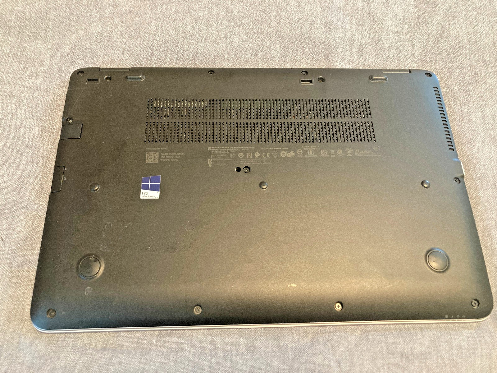 HP EliteBook 850 G3 15.6″ Laptop – i7-6600U 2.60GHz 8GB RAM 256GB SSD WIN 11 PRO