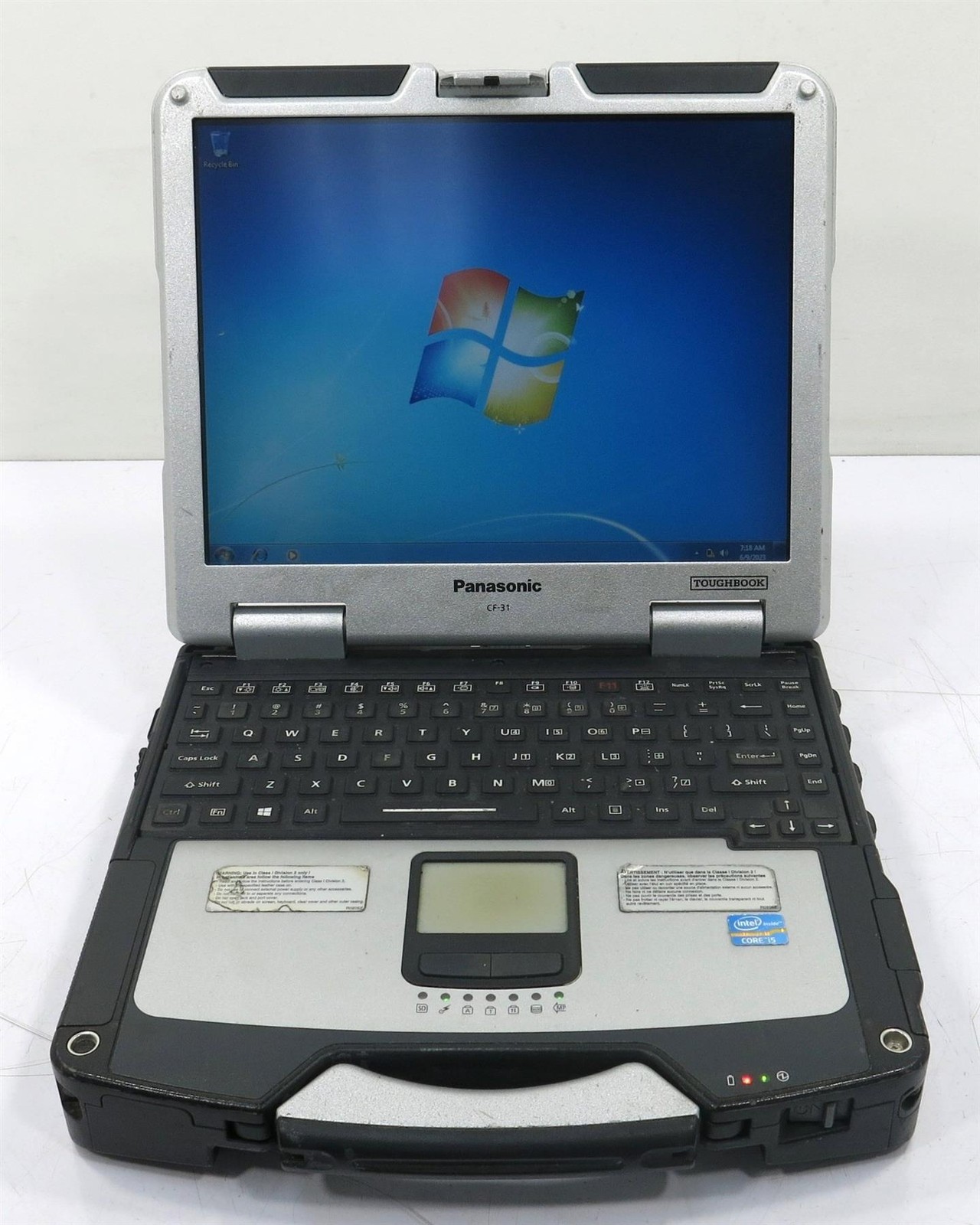 Panasonic ToughBook CF-31 Core i5-3340M 2.70GHz 4GB 500GB Wi-Fi Touch