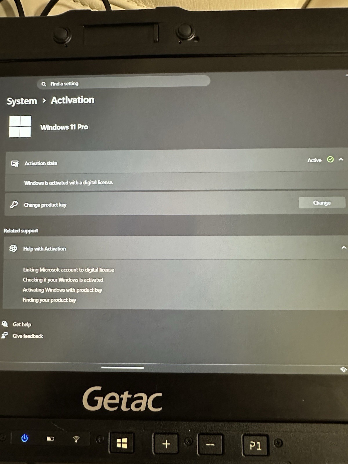 Getac K120G2 12.5″ 2-in-1 Touch i7-1185G7 64GB 4TB SSD W11P