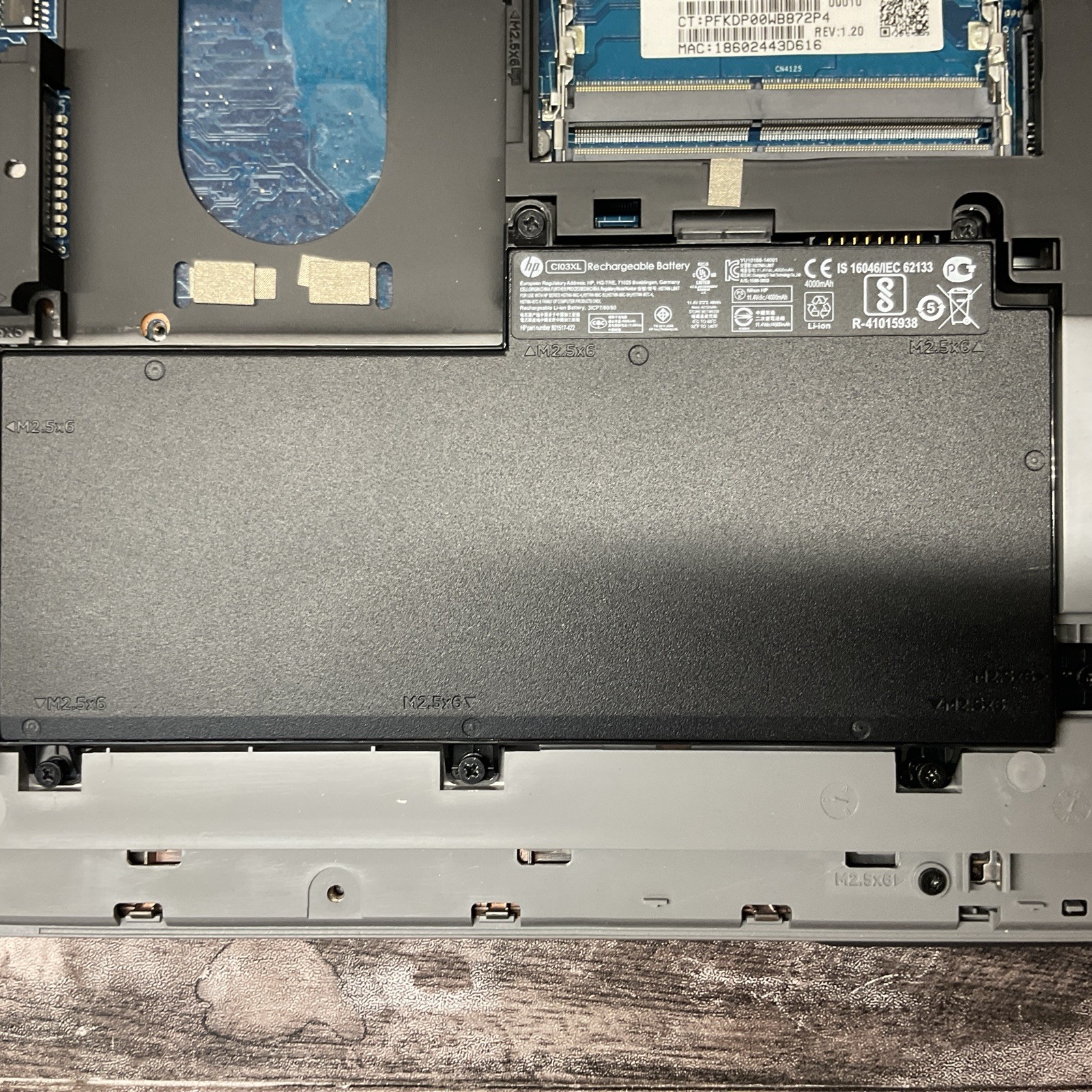 Lot of 2 HP ProBook 650 G2 / i5 6th Gen / BIOS Unlocked / No RAM / O5