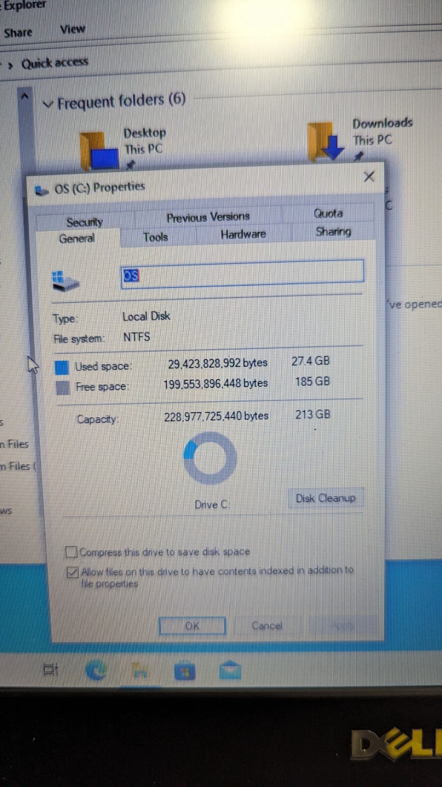 Dell System Vostro 3750 Laptop Core i3-2330M @ 2.20GHz 8GB RAM 200GB HDD