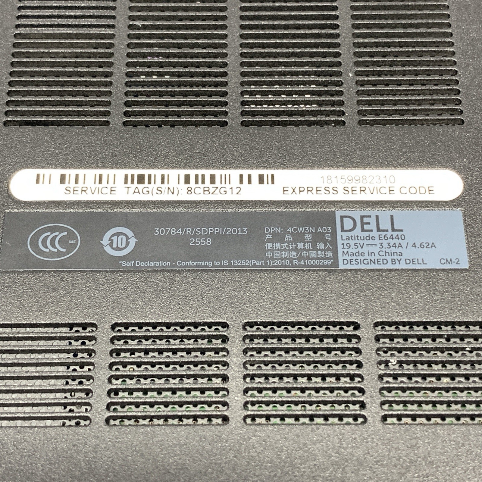 Dell Latitude E6440 Laptop Intel R Core i5-4300M CPU@2.60GHz 8 GB Ram Windows 10