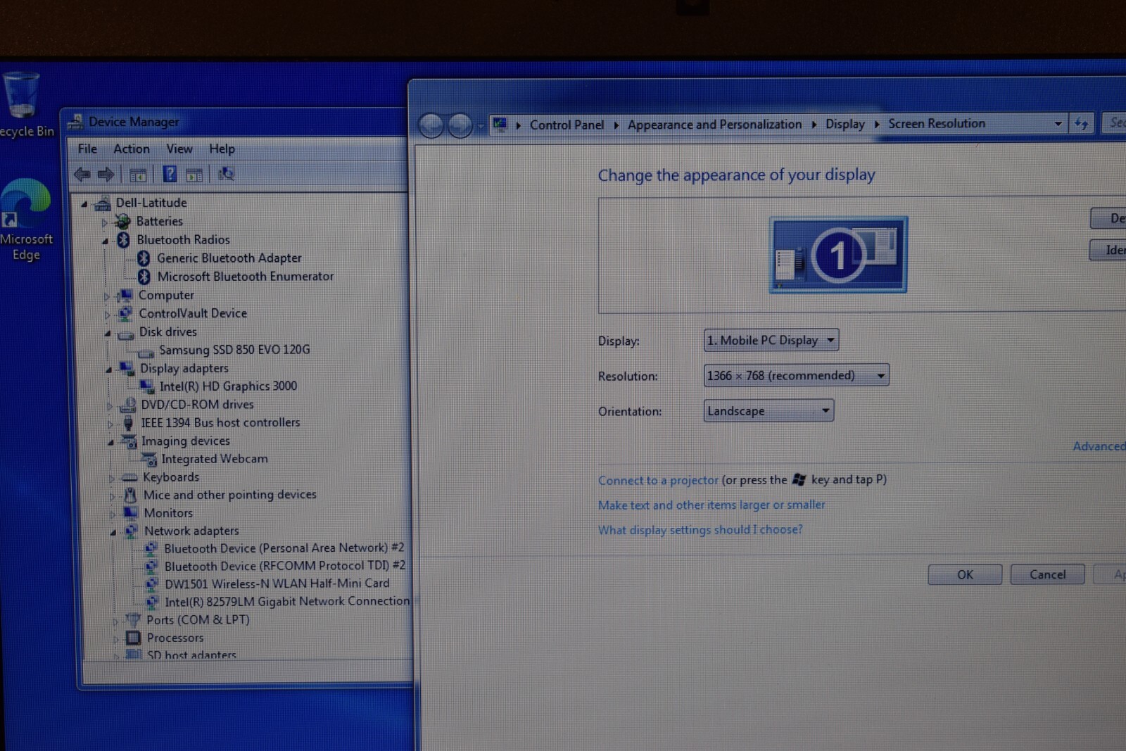 Dell Latitude E6520 Intel Core i5-2520 4GB RAM 512GB SSD Windows 7 Pro 32-bit