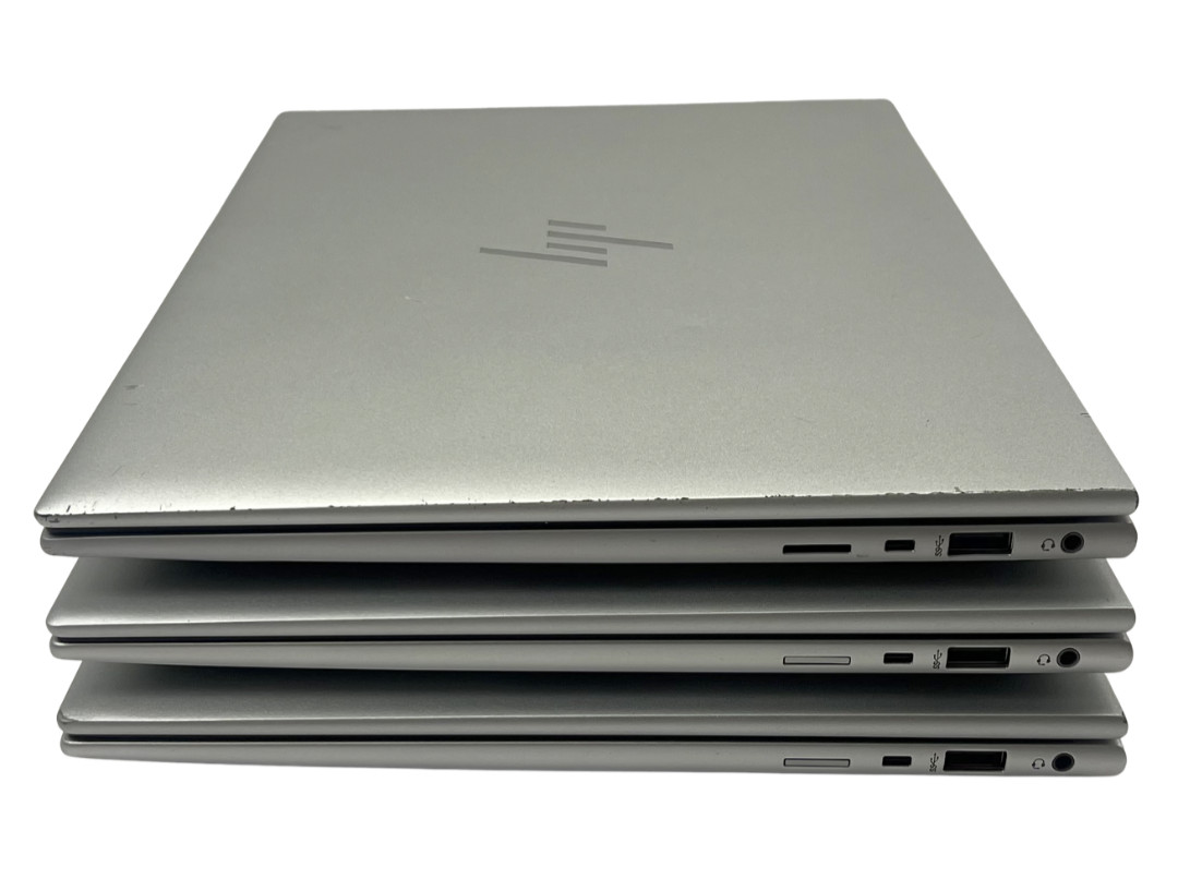 (LOT OF 3) HP Elitebook 840 G10 14″ – i5-1340P 8GB DDR5 NO SSD/OS DAMAGED SCREEN