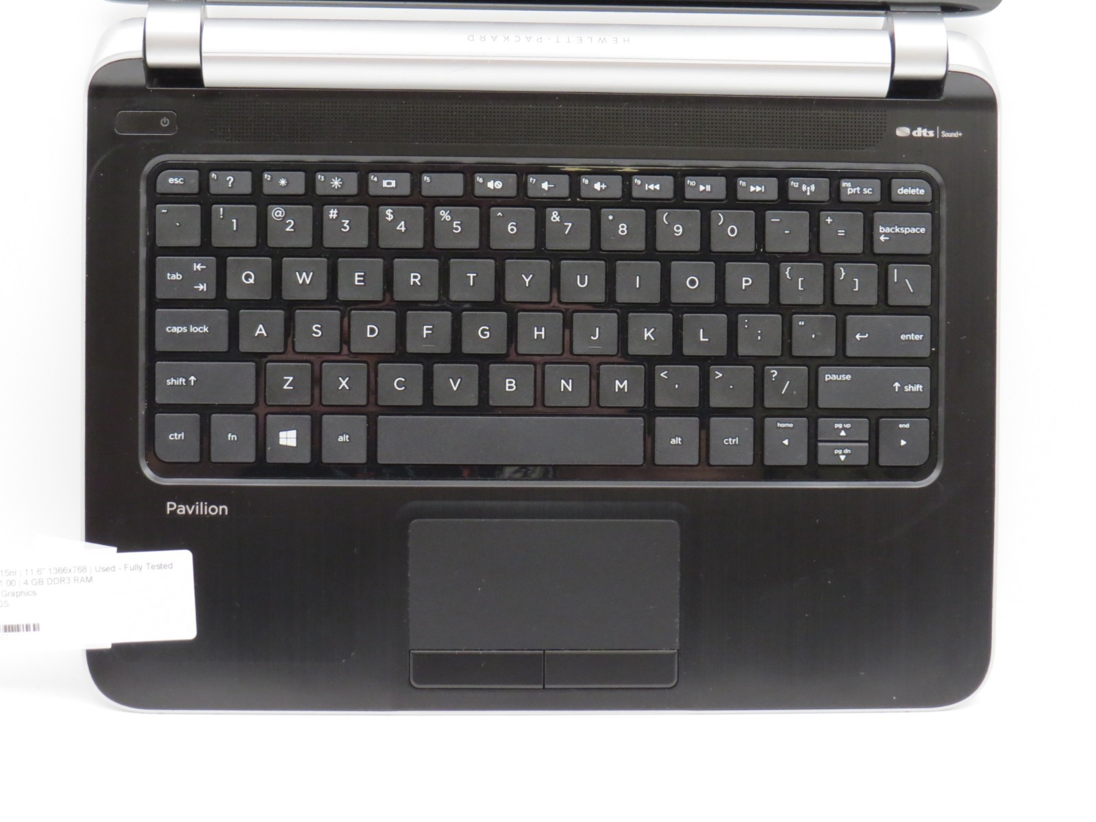 HP Pavillion | AMD A6-1450 @ 1GHz | 4GB DDR3 | 11.6″ | No HD/OS/AC | Parts