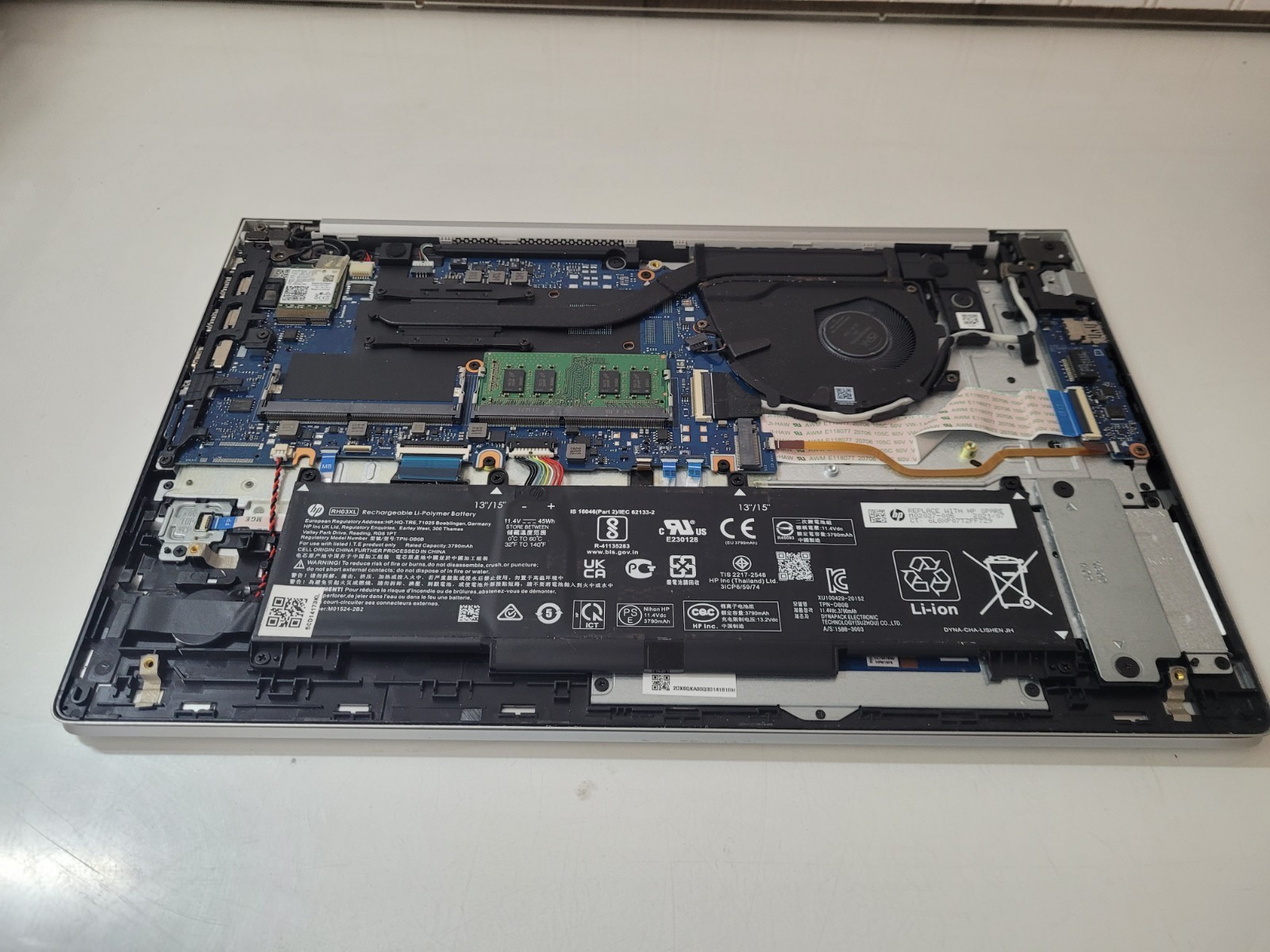 hp ProBook 650 G8 Intel Core i5-1135G7 2.40Ghz 8GB Ram No SSD 15.6″ Laptop