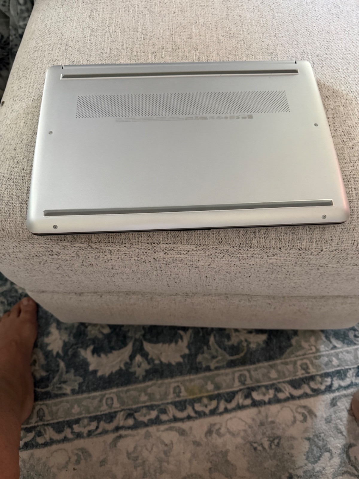 HP model #14-DQ2043CL laptop computer