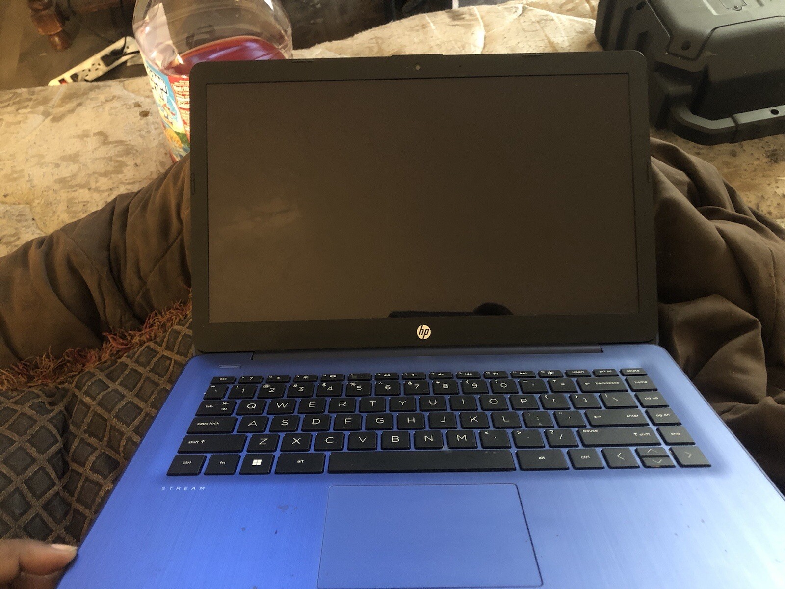 HP 14″ (64GB SSD, Intel Celeron N, 1.1 GHz, 4GB) Laptop – Indigo Blue…